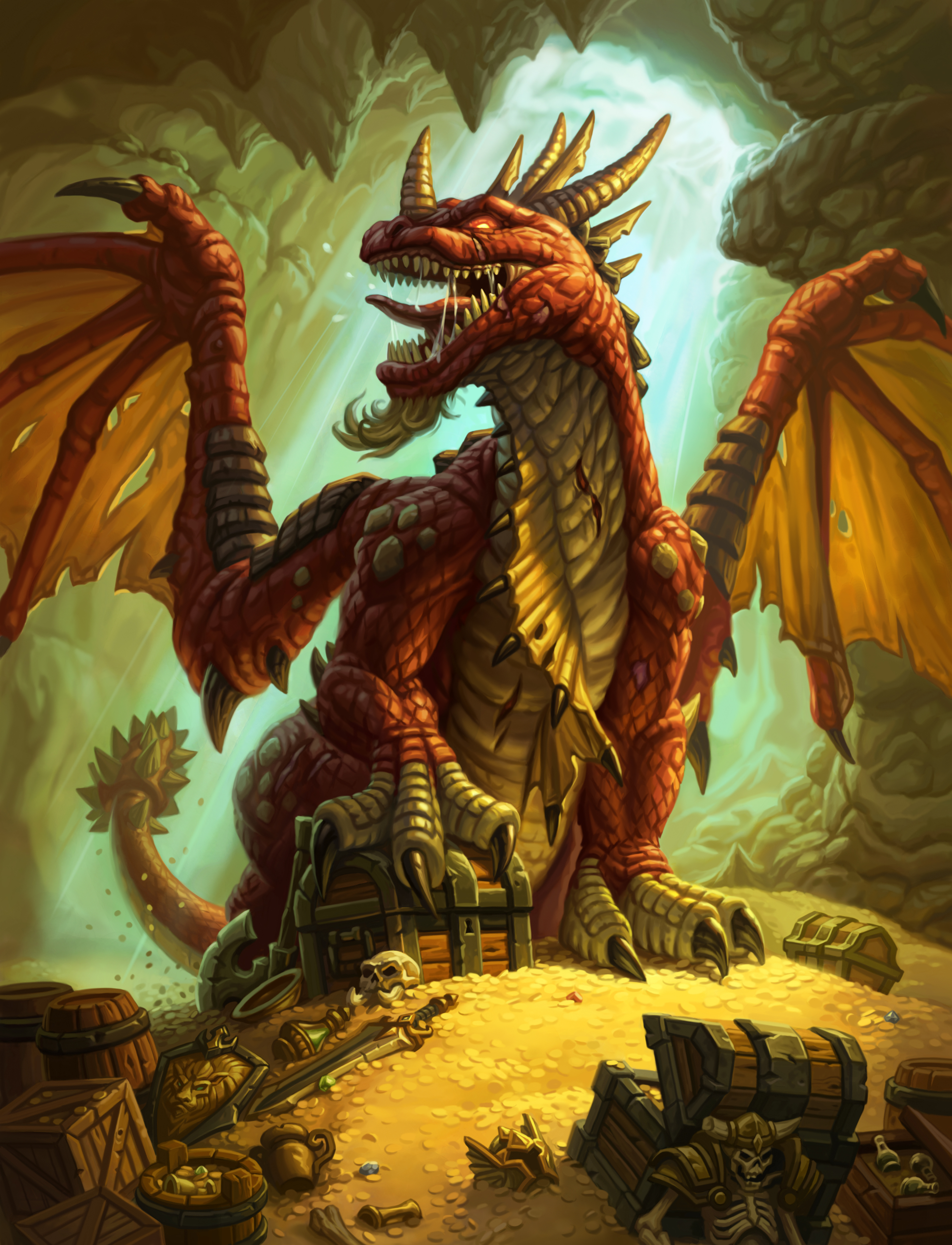 Hearthstone Heroes Of Warcraft Hearthstone Kobolds And Catacombs Video Games 3200x4186