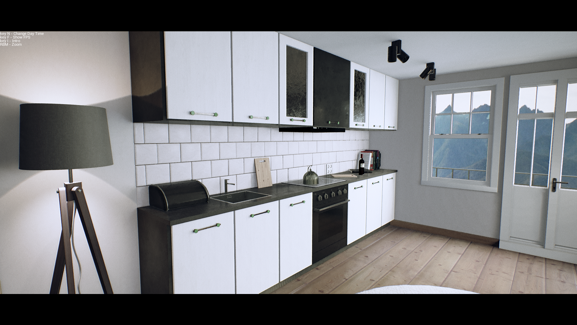 Unreal Engine 4 Archviz Render Digital Art 1920x1080