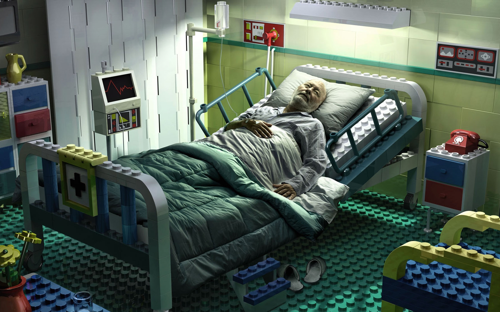 Hospital Lego 1680x1050