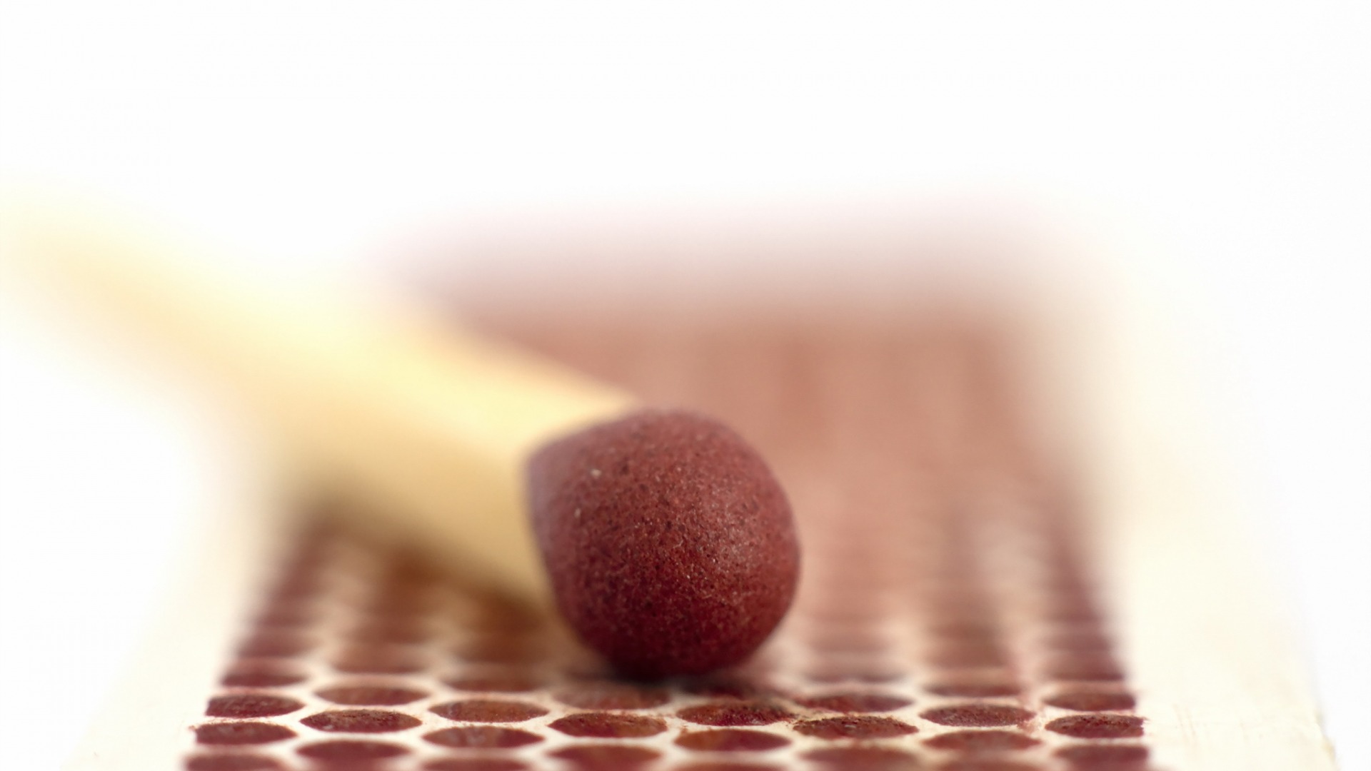 Closeup Photography Depth Of Field Macro Matches White Background Wood Sulphur Blurred 1920x1080