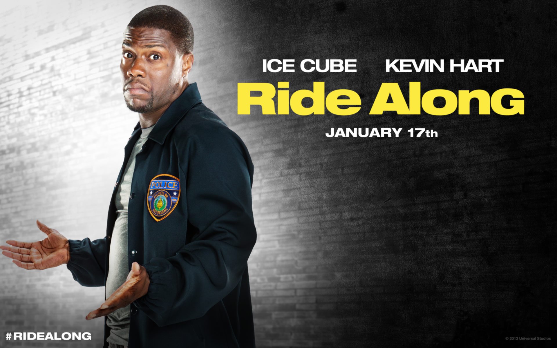 Cop Kevin Hart Police Ride Along 1920x1200