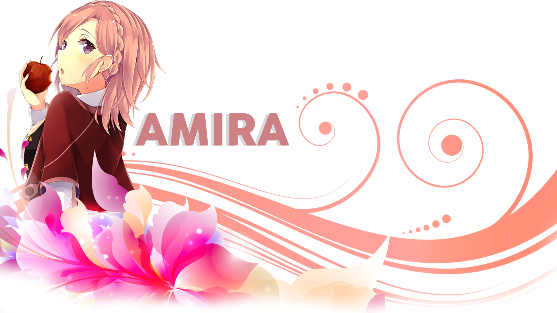 Anime Anime Girls Shingeki No Bahamut Amira Apples 1920x1080