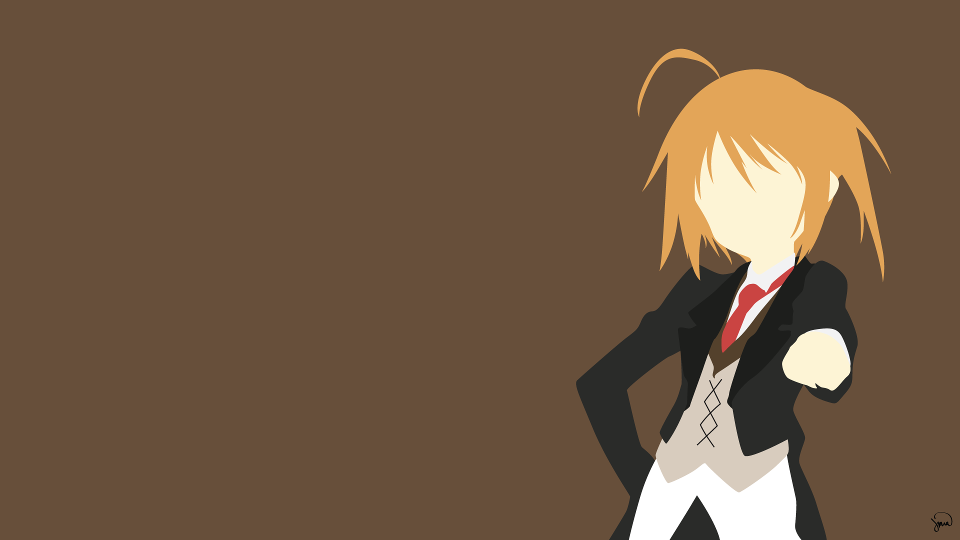 Mayo Chiki Anime Girls Konoe Subaru Minimalism 1920x1080