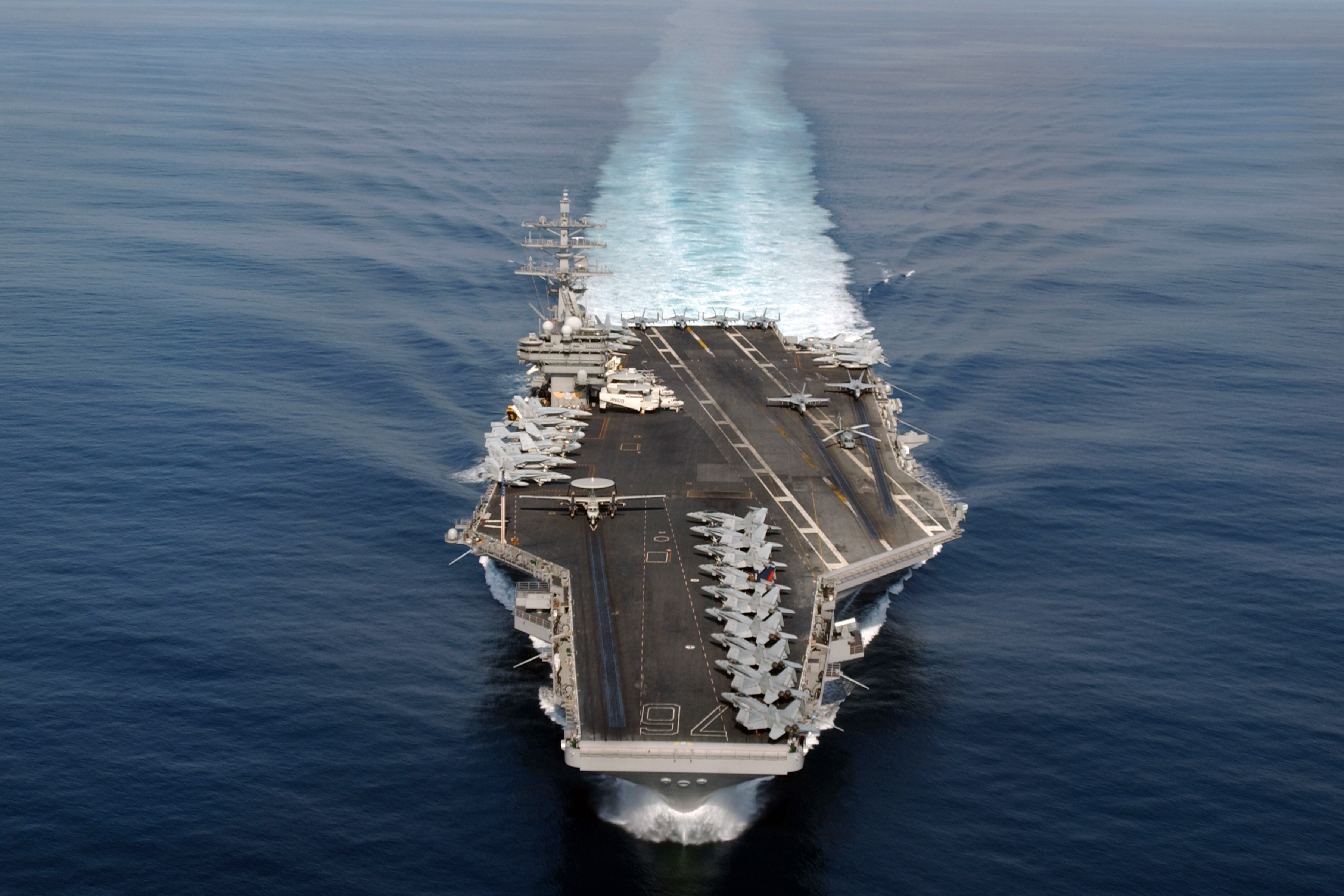 USS Ronald Reagan CVN 76 Aircraft Carrier Warship 3600x2400