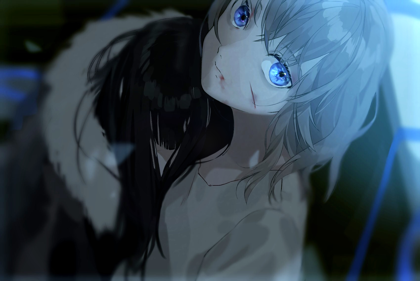 stares at @kyriemeii . #aoixkyrie #sketch | Dark anime guys, Anime drawings  boy, Anime drawings