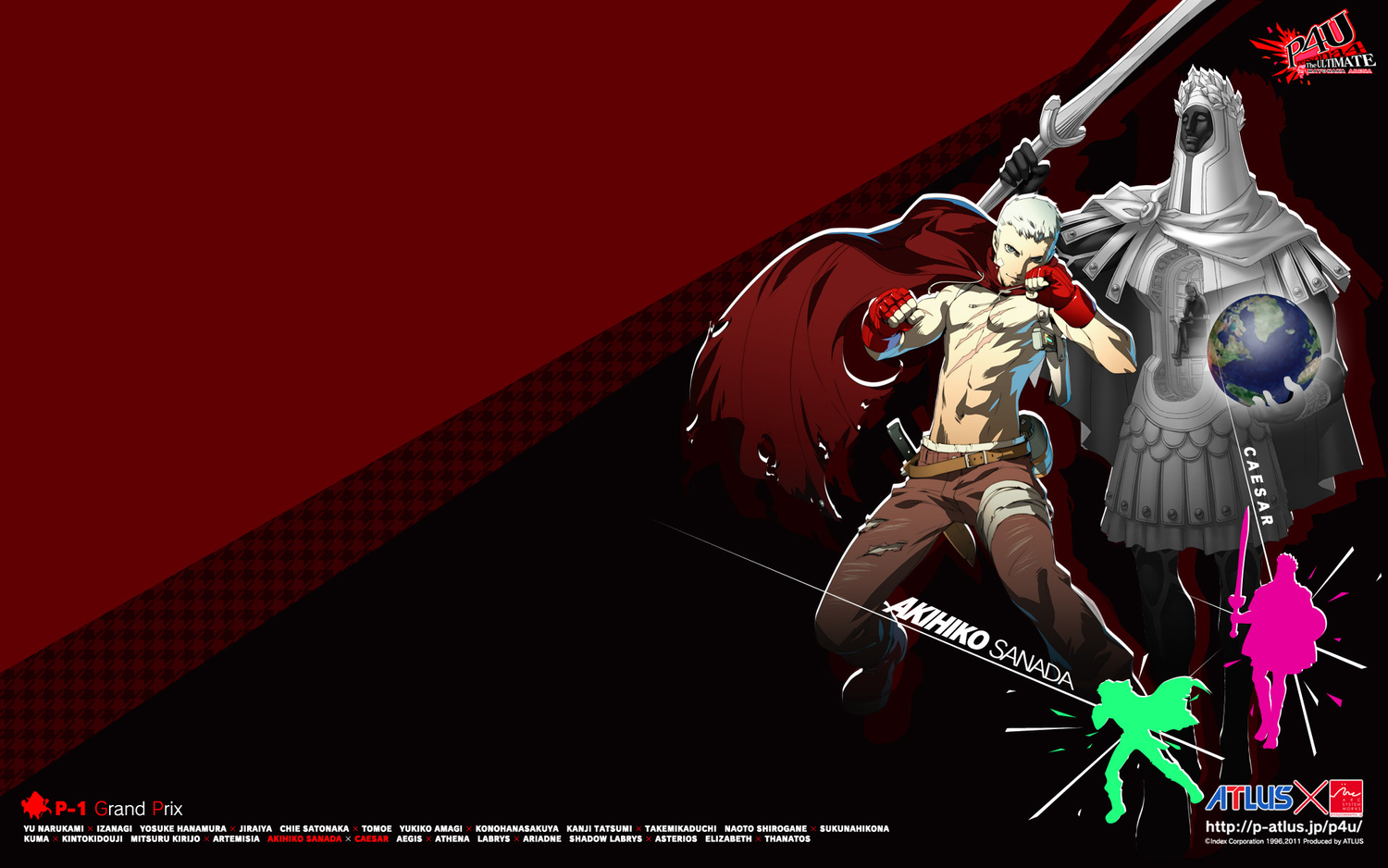 Video Game Persona 4 Arena 1500x938