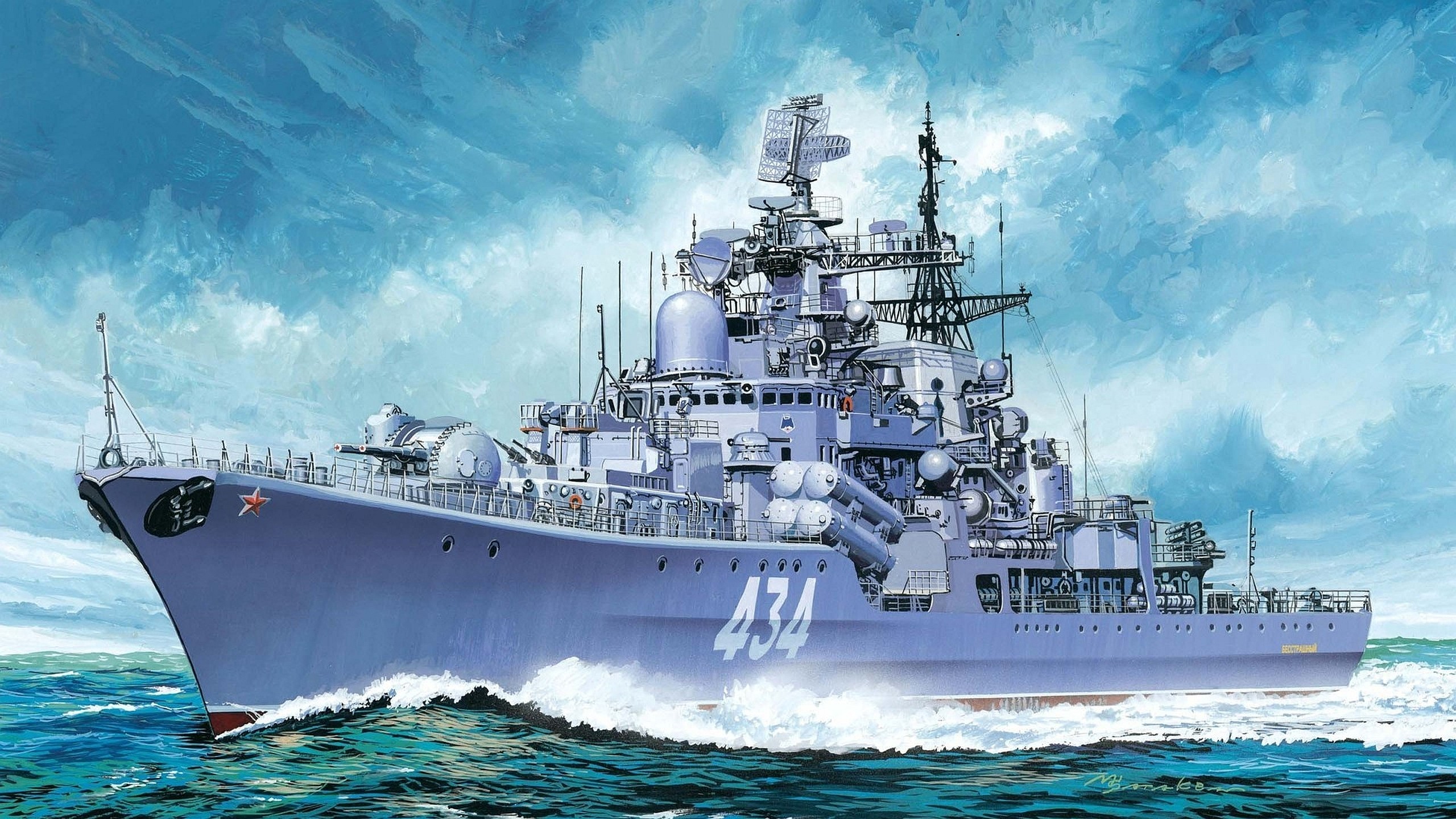 Army Artwork Russian Navy 2560x1440
