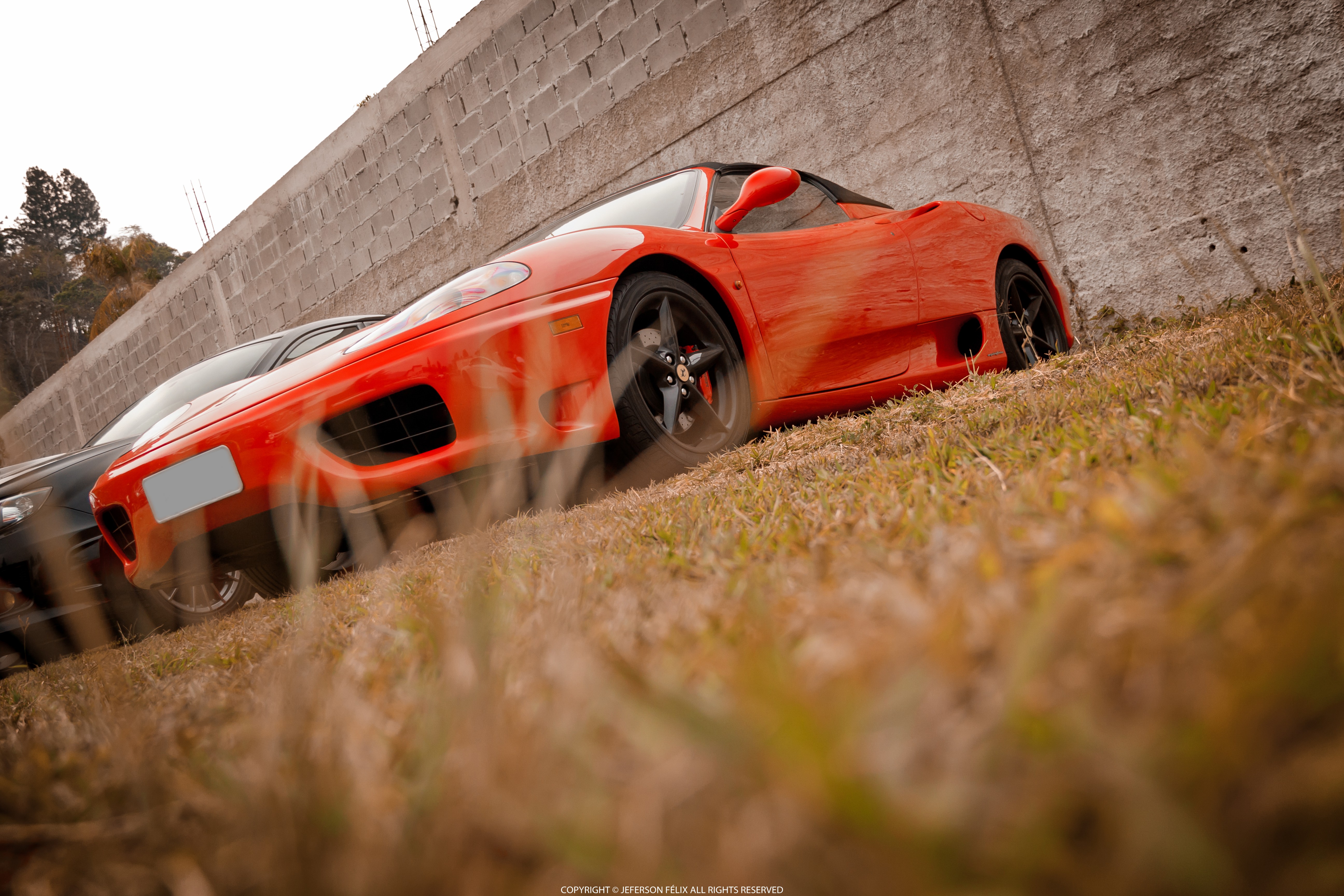 Ferrari Ferrari 360 Car Supercars Worms Eye View 5184x3456