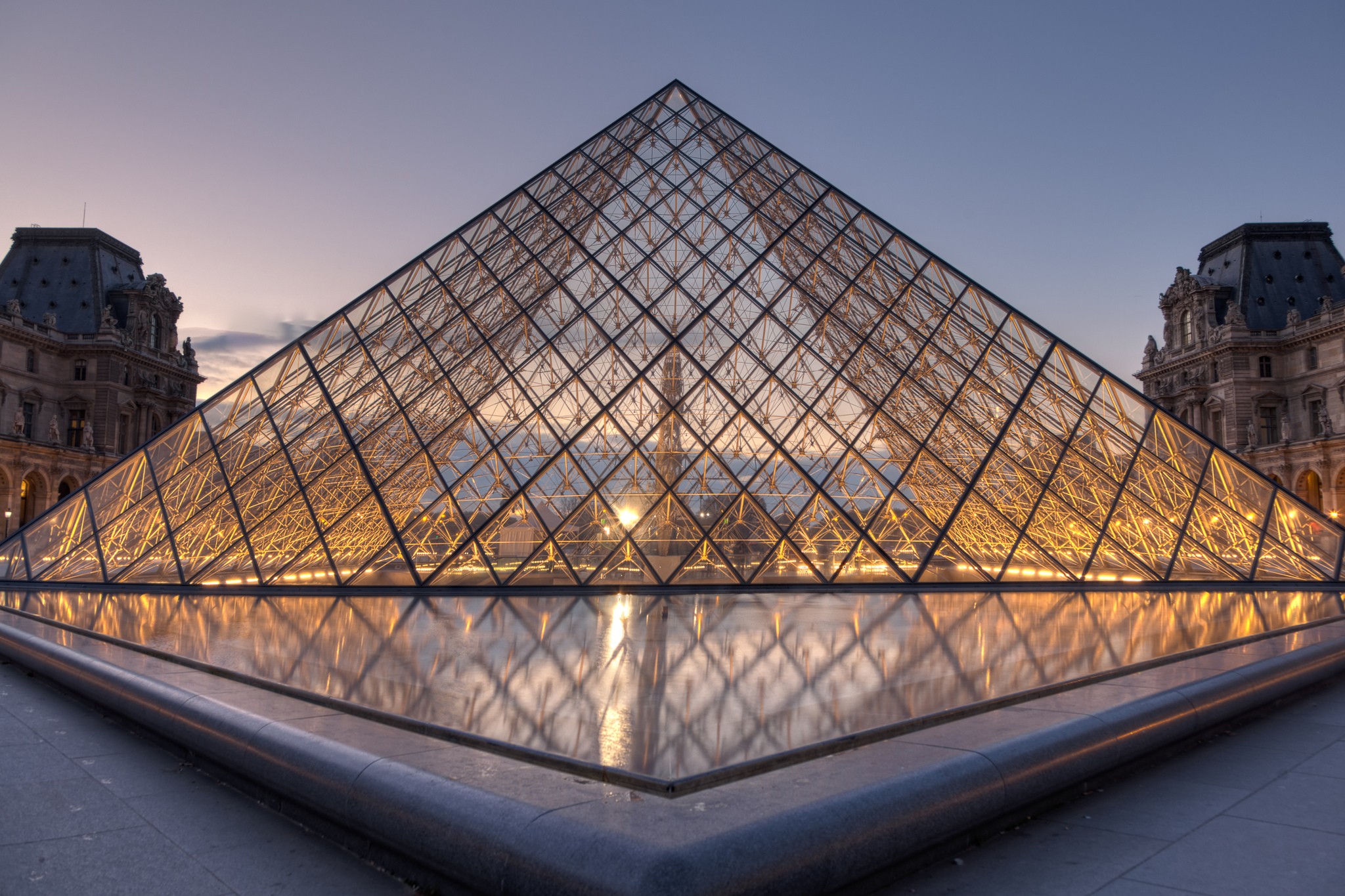 Urban Paris Architecture Louvre 2048x1365