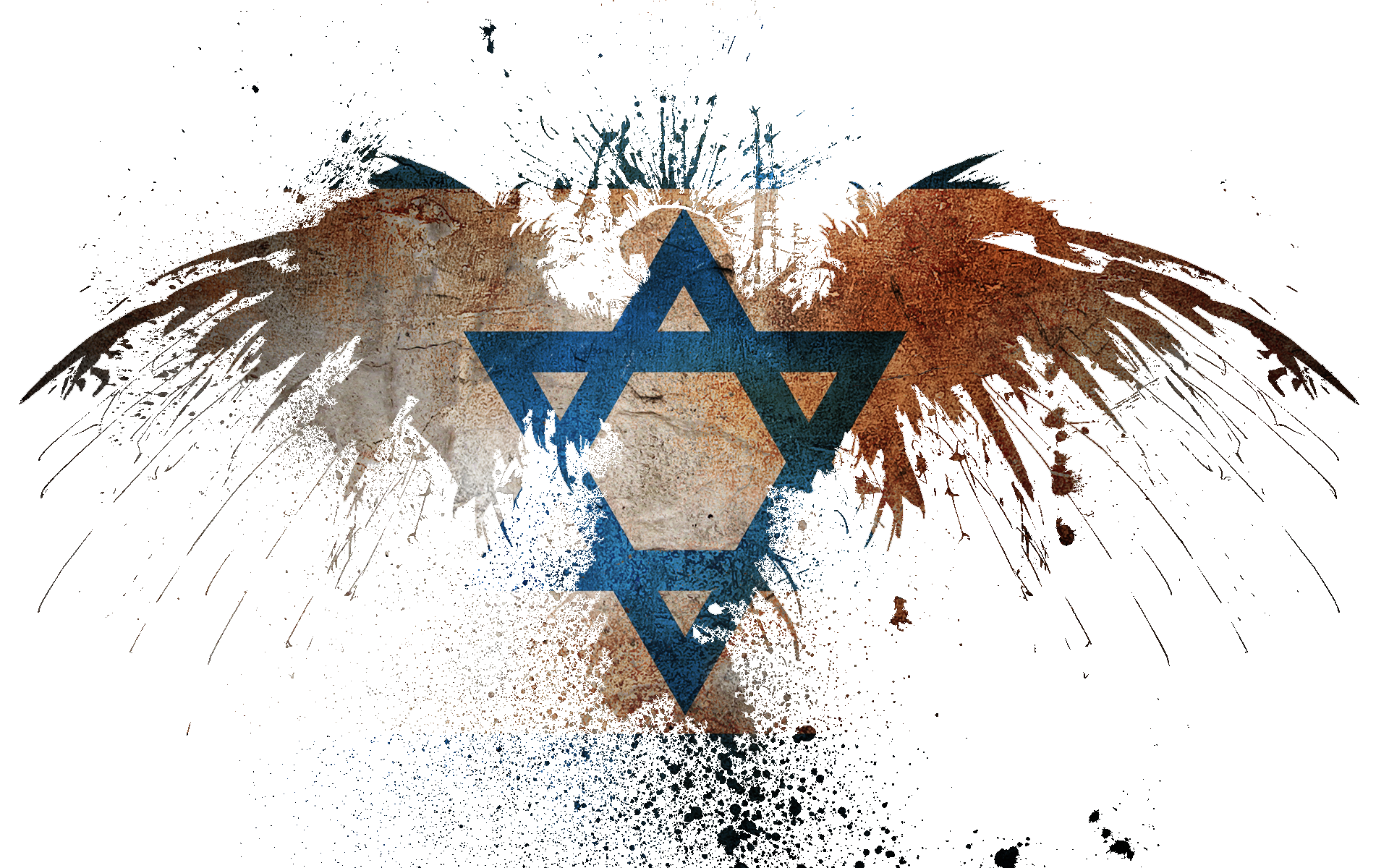 Eagle Israel Flag 1920x1200