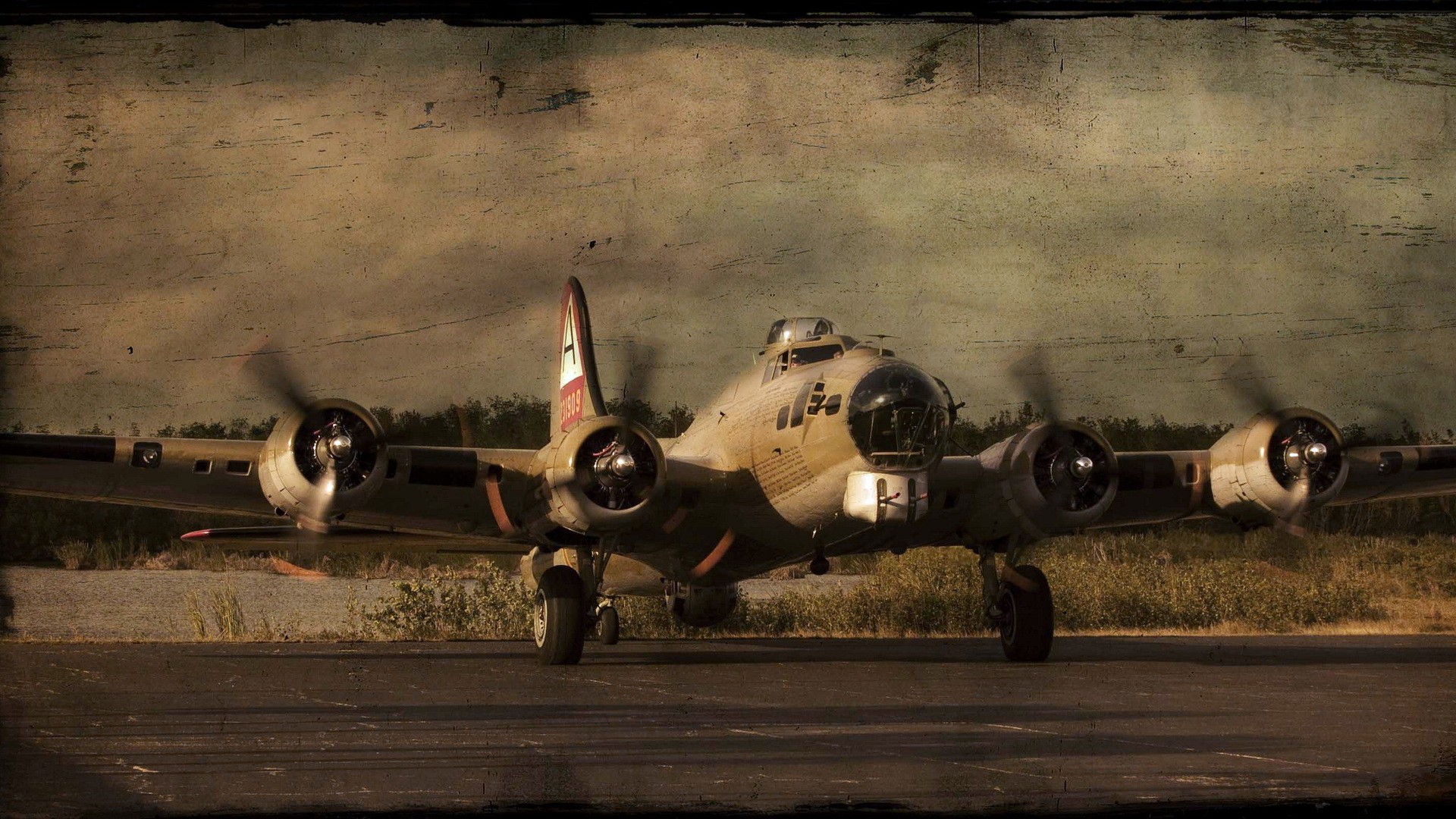 Military Boeing B 17 Flying Fortress 1920x1080