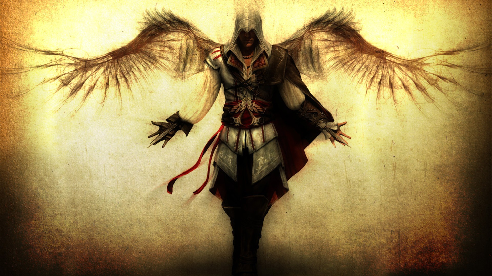 Assassins Creed Ezio Auditore Da Firenze Wings Assassins Creed Ii Video Games 1920x1080
