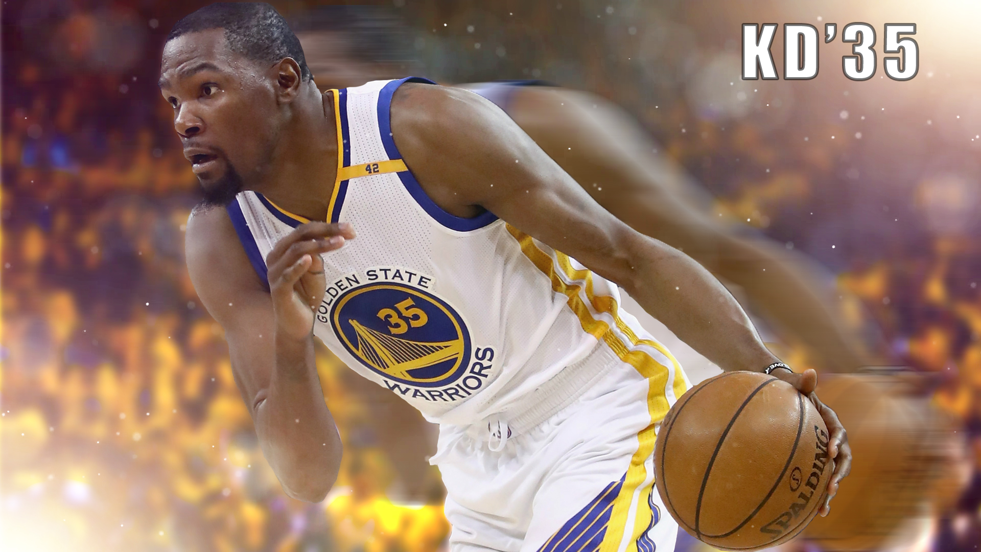 Kevin Durant Golden State Warriors NBA Basketball 1920x1080