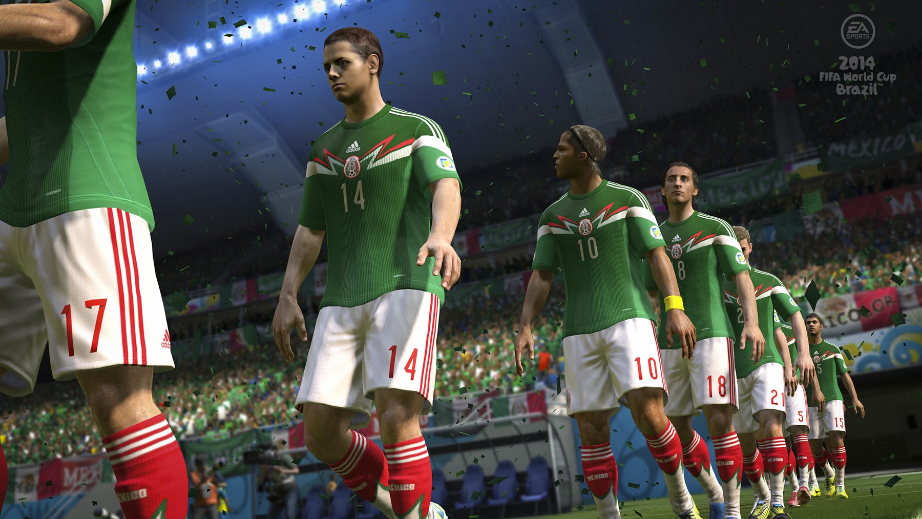 Video Games FiFA World Cup 2014 Year Numbers 1800x1013