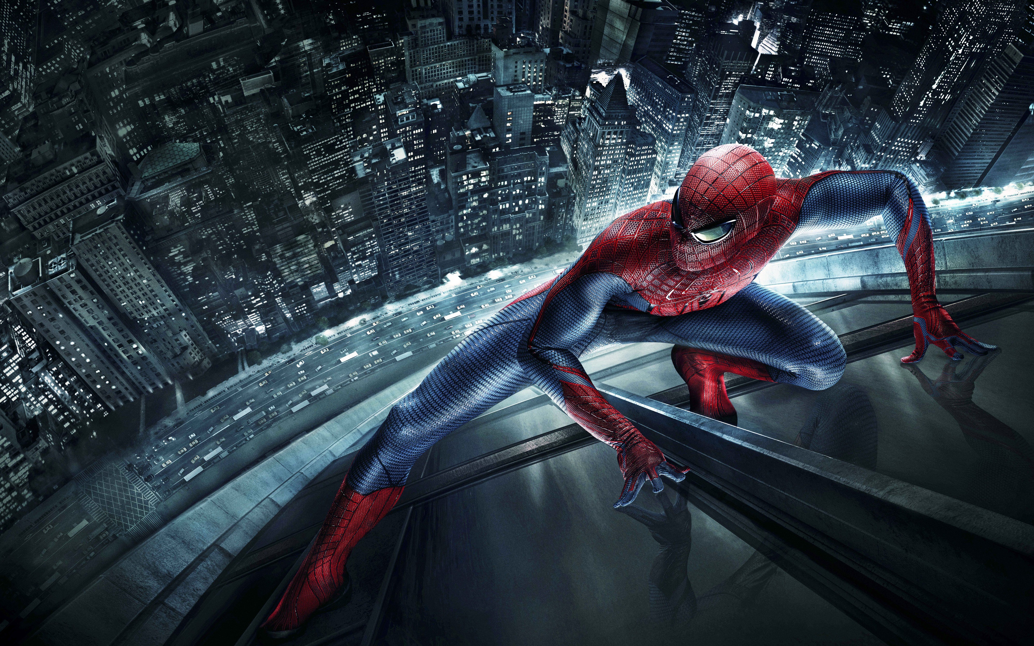The Amazing Spider Man 2 Spider Man Movie Building 4000x2500