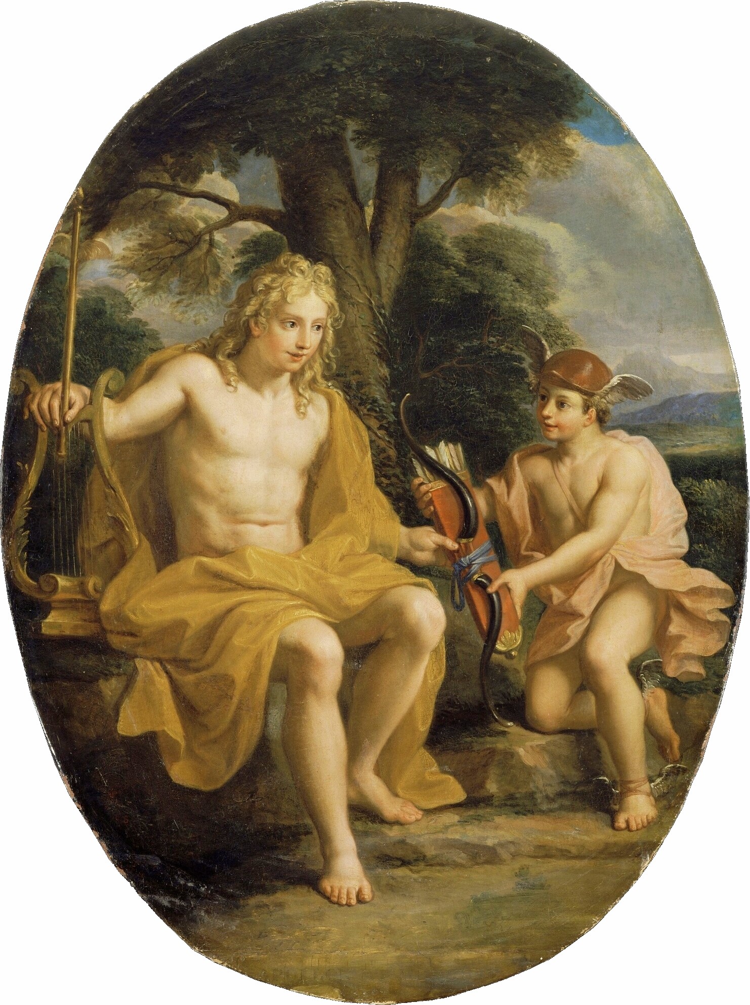 Greek Mythology Classic Art Painting Hermes 1482x1984