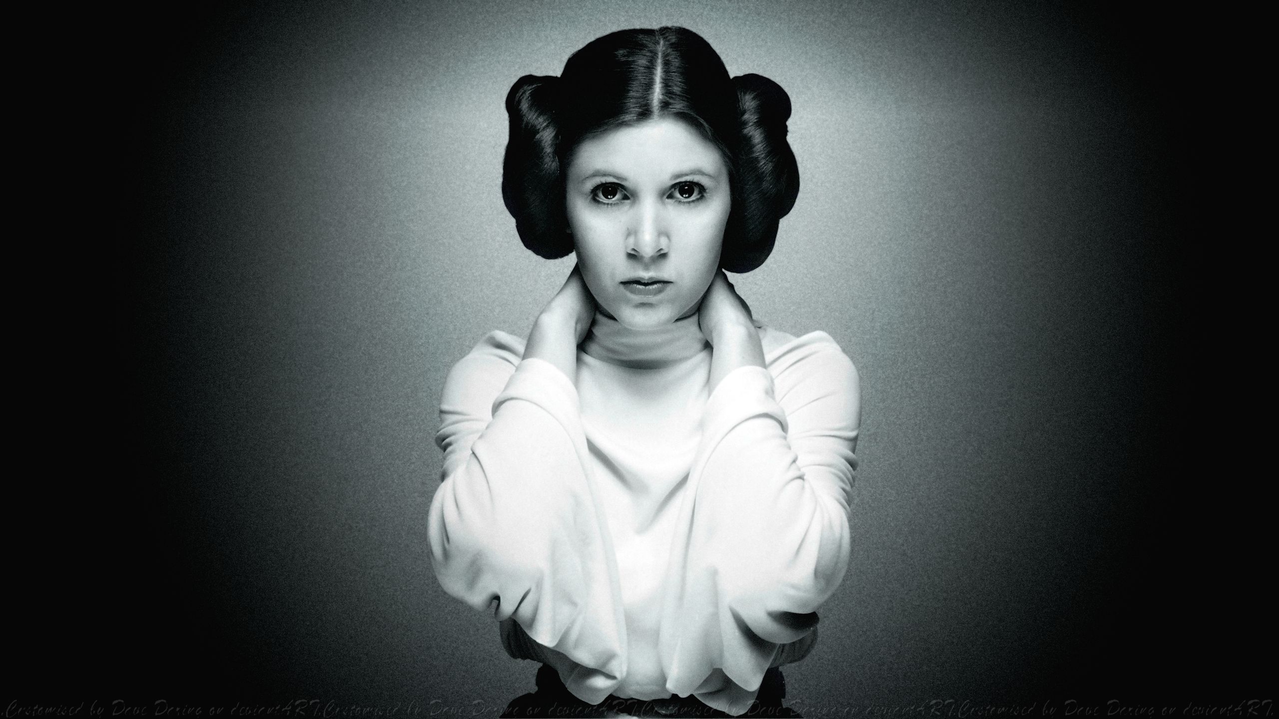 Princess Leia Carrie Fisher 2560x1440