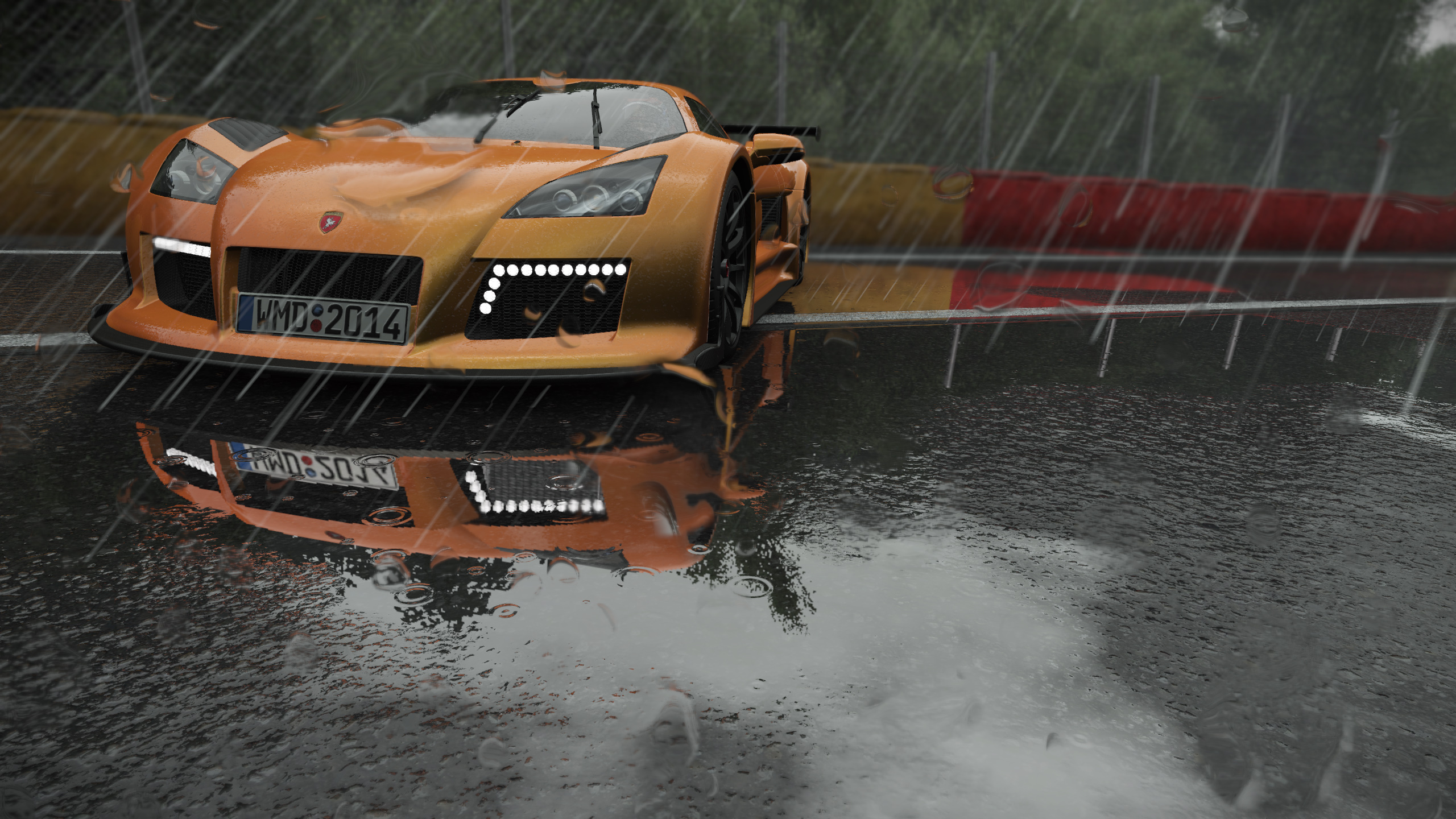 Project Cars Car Racing Gumpert Rain 2560x1440