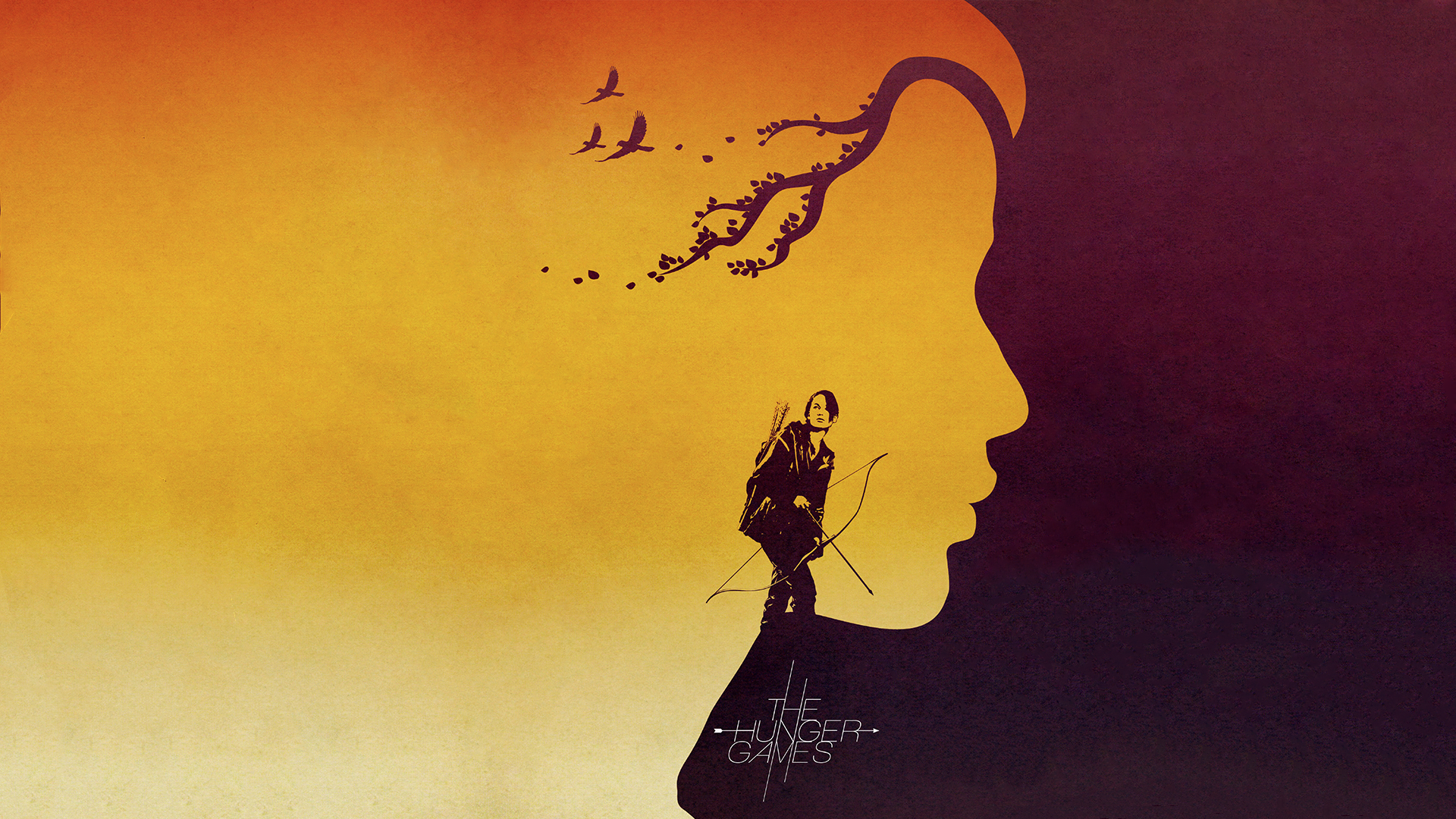 Katniss Everdeen Movies Artwork 1920x1080