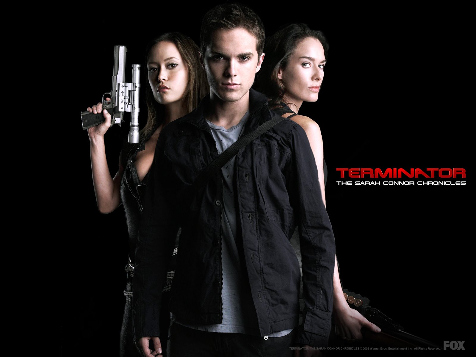 Terminator Sarah Connor Summer Glau Thomas Dekker Lena Headey Sci Fi John Connor 1600x1200