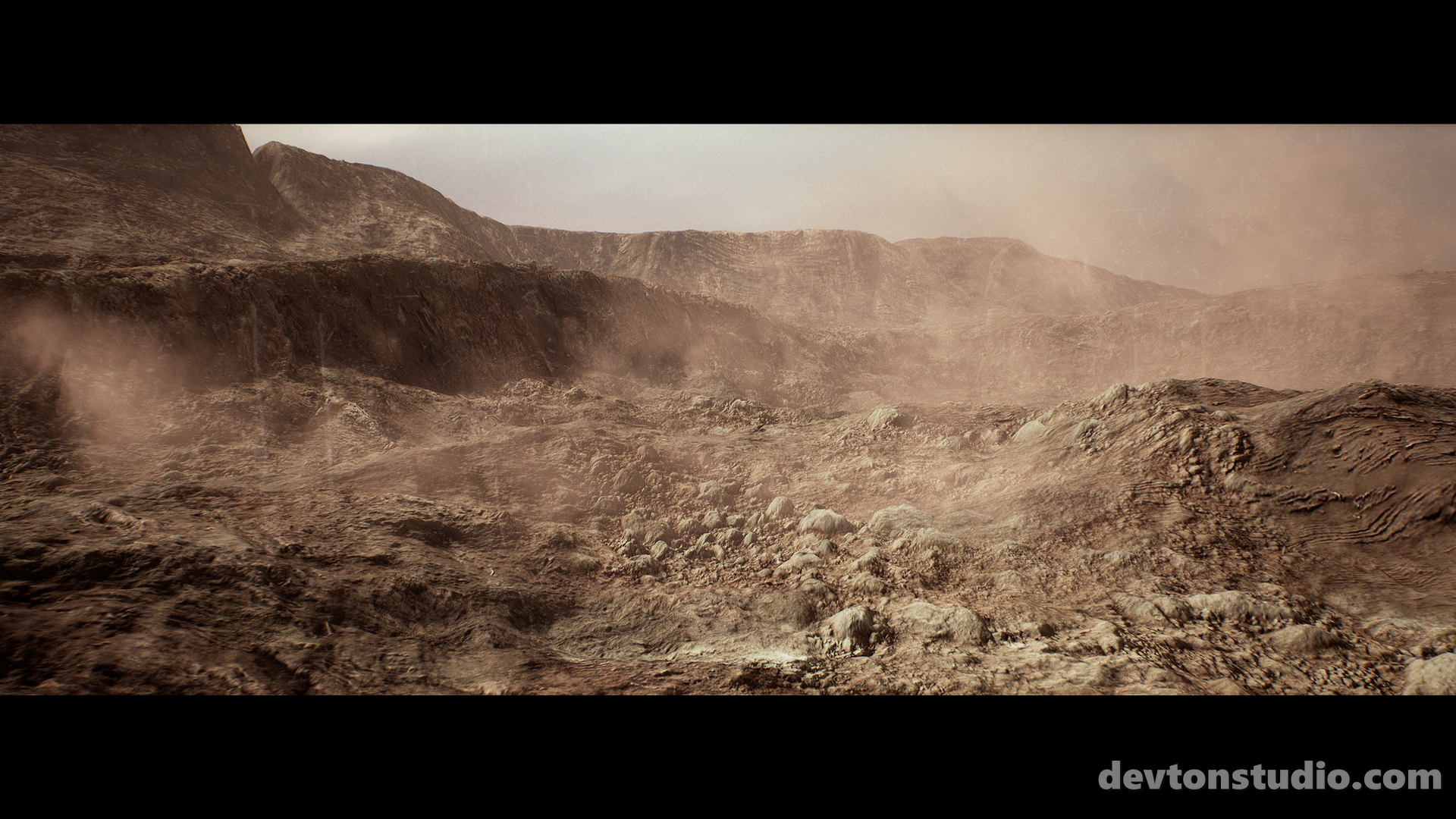 Desert CGi Unreal Engine 4 Landscape Digital Art 1920x1080