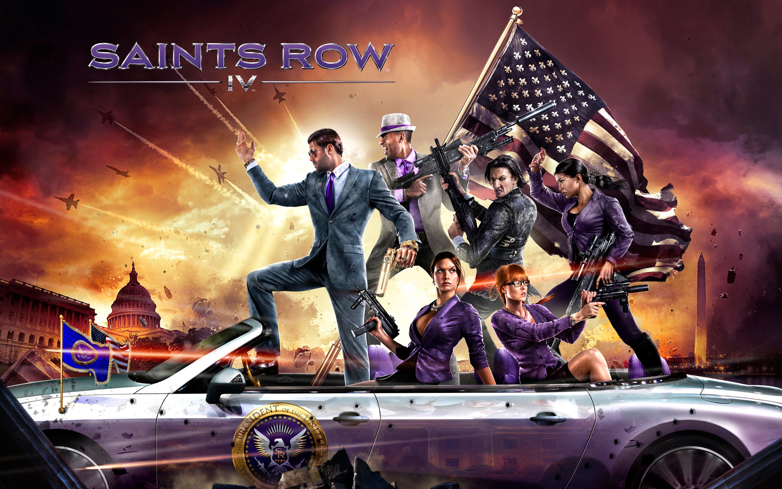 Saints Row IV Video Game Art Video Games 2560x1600