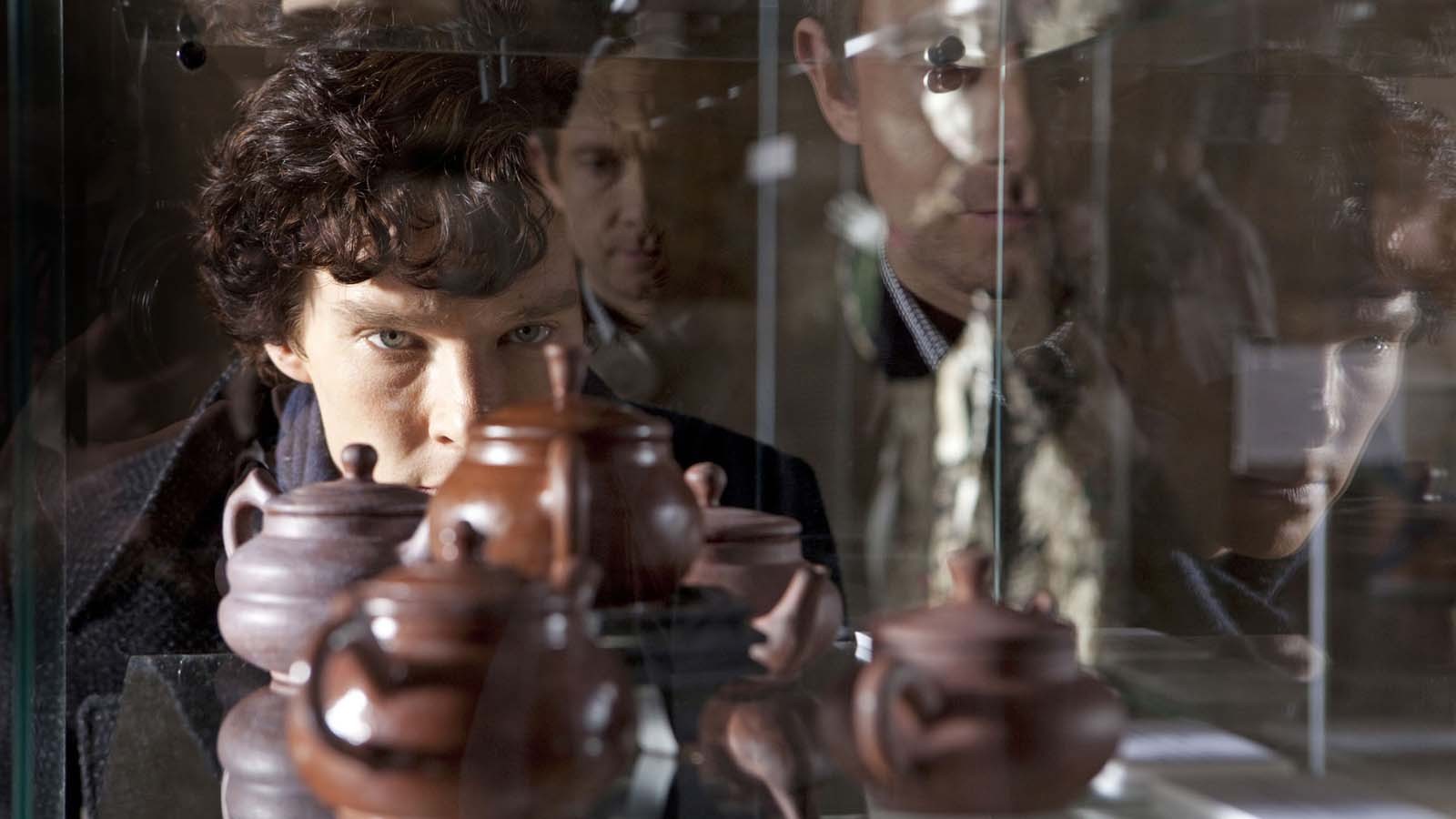 Benedict Cumberbatch Sherlock Tv Series TV Sherlock Holmes Reflection 1600x900