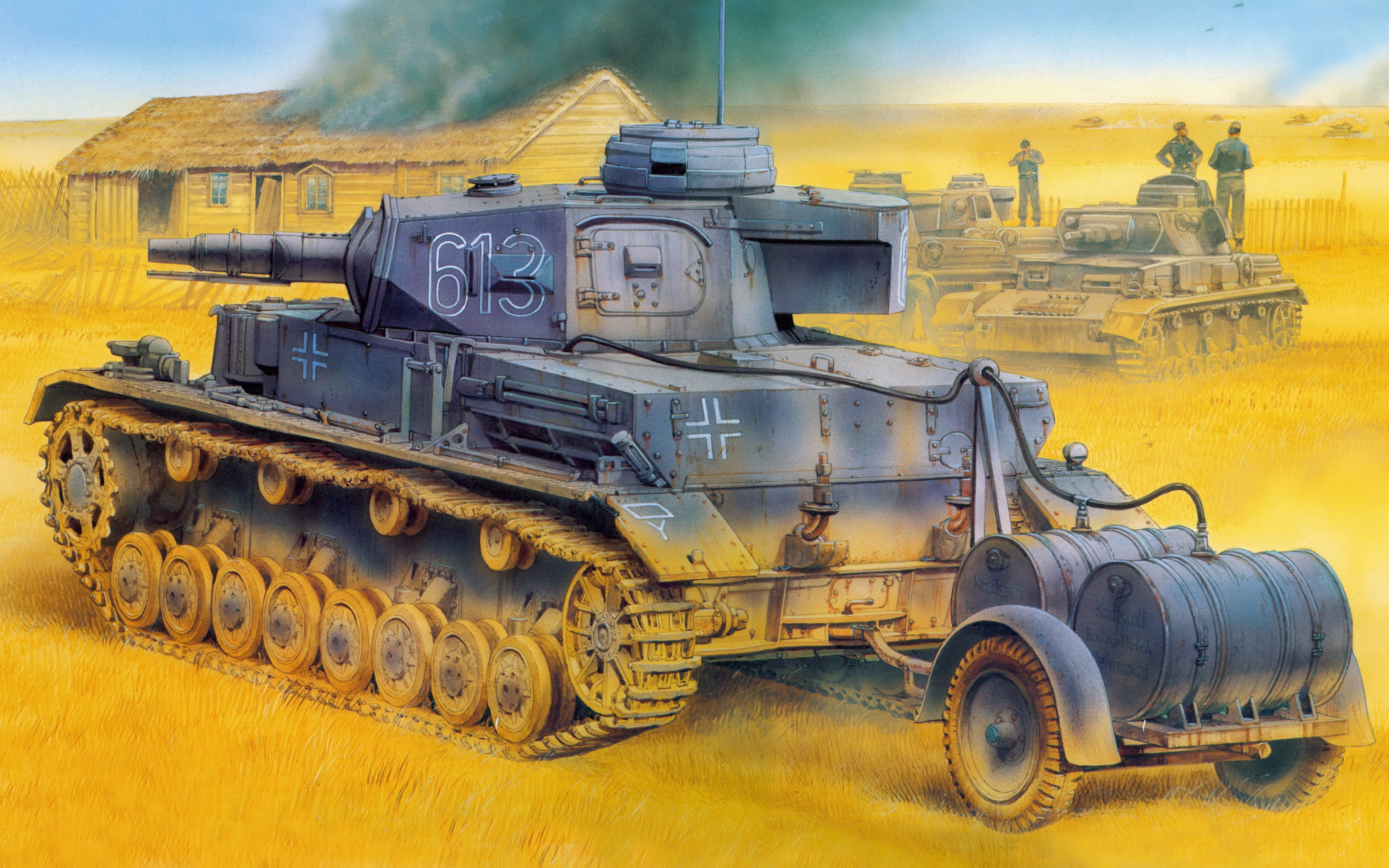 Military Panzer IV 5000x3125