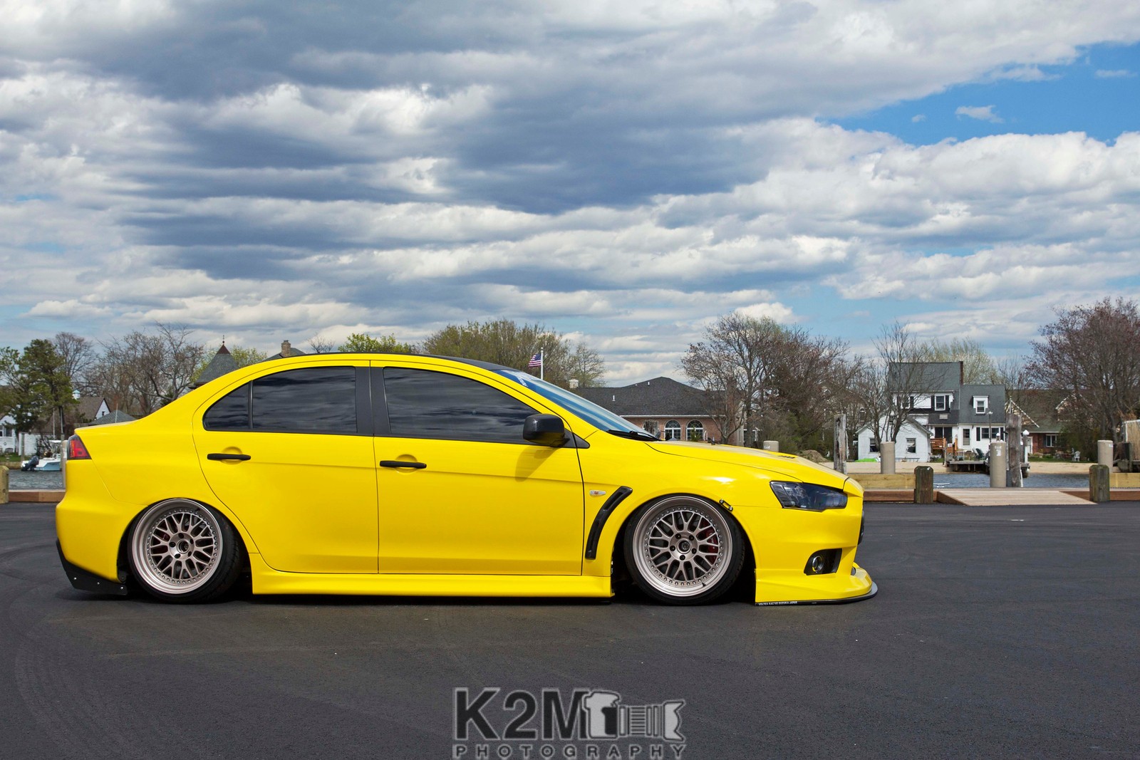 Car Yellow Cars Mitsubishi Lancer Evo X Vehicle Mitsubishi 1600x1067