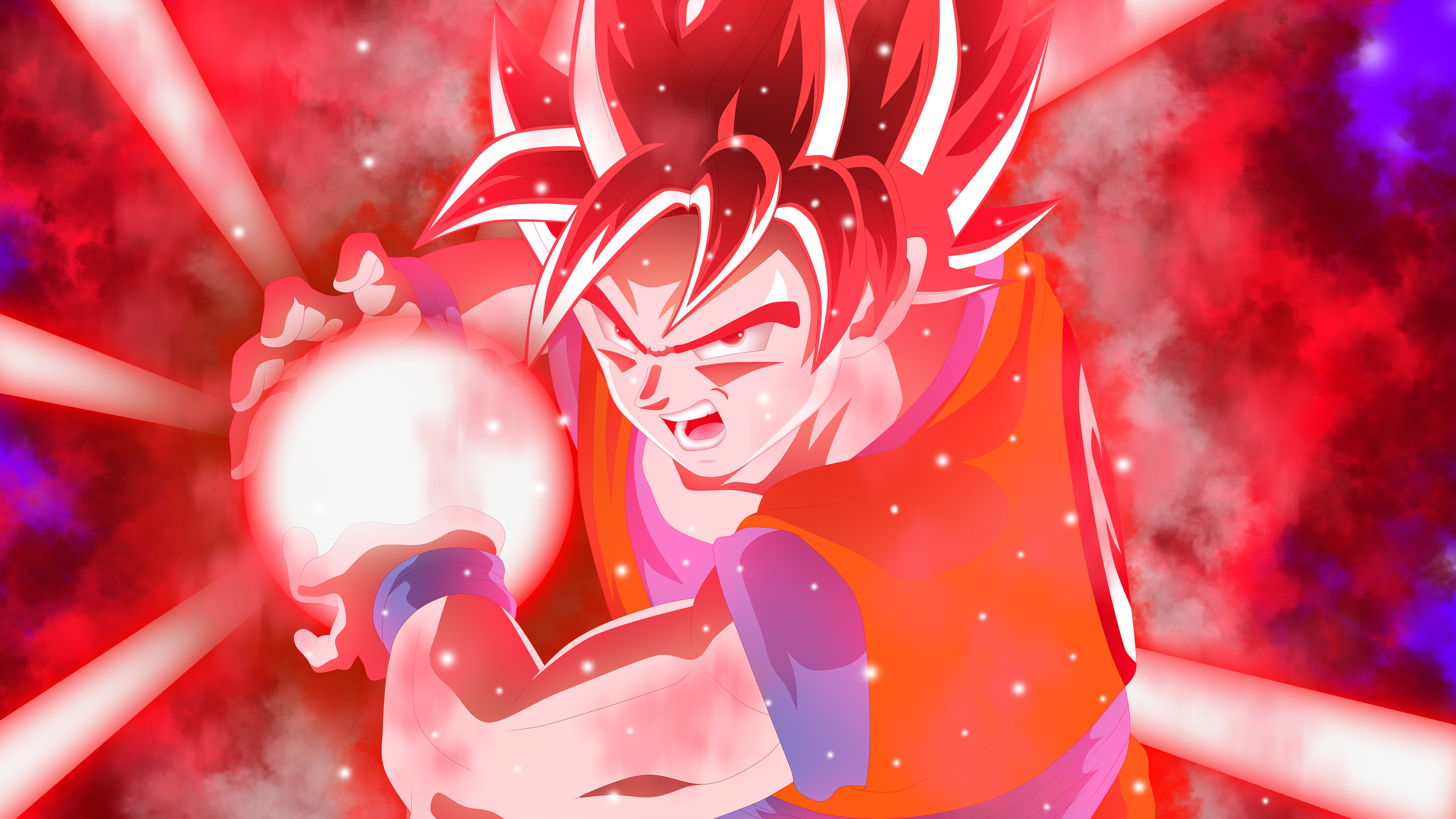 Dragon Ball Super Son Goku Super Saiyan God Dragon Ball 5760x3240