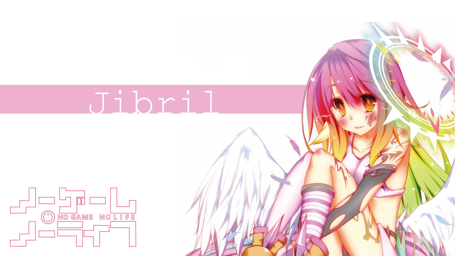 No Game No Life Jibril Anime Anime Girls 1920x1080