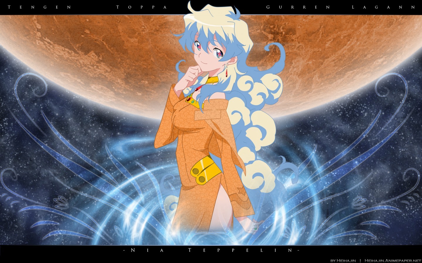 Teppelin Nia Anime Girls Anime 1440x900