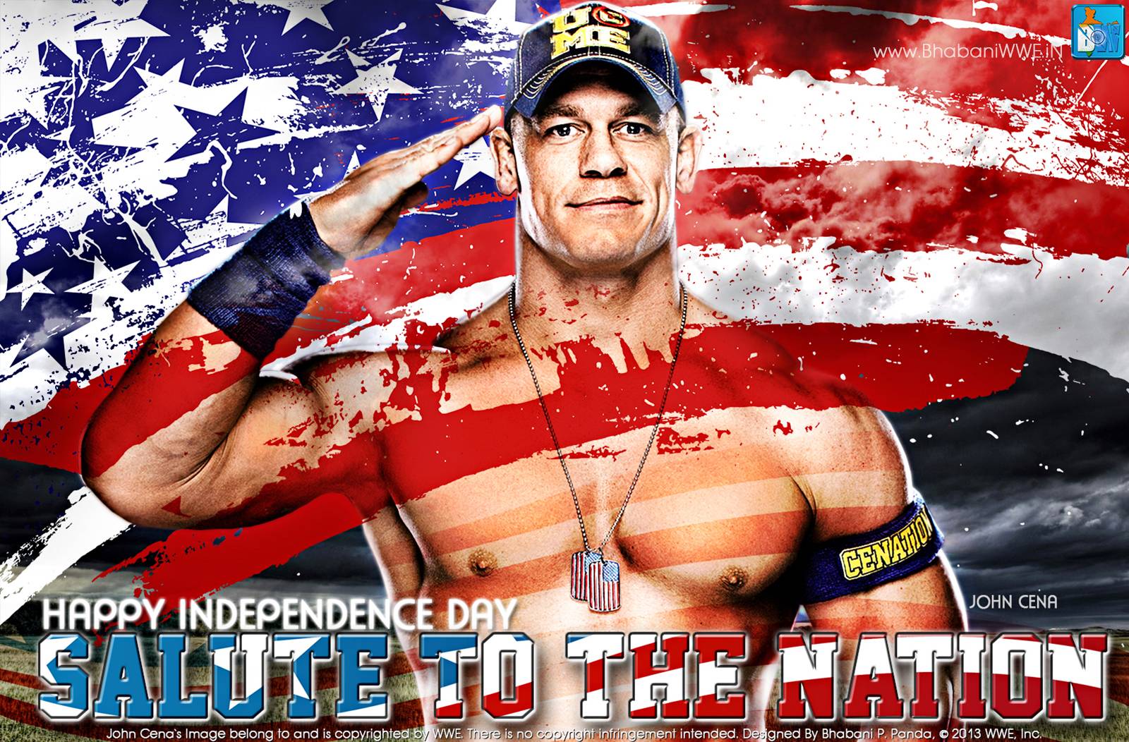 John Cena Independence Day 1600x1052