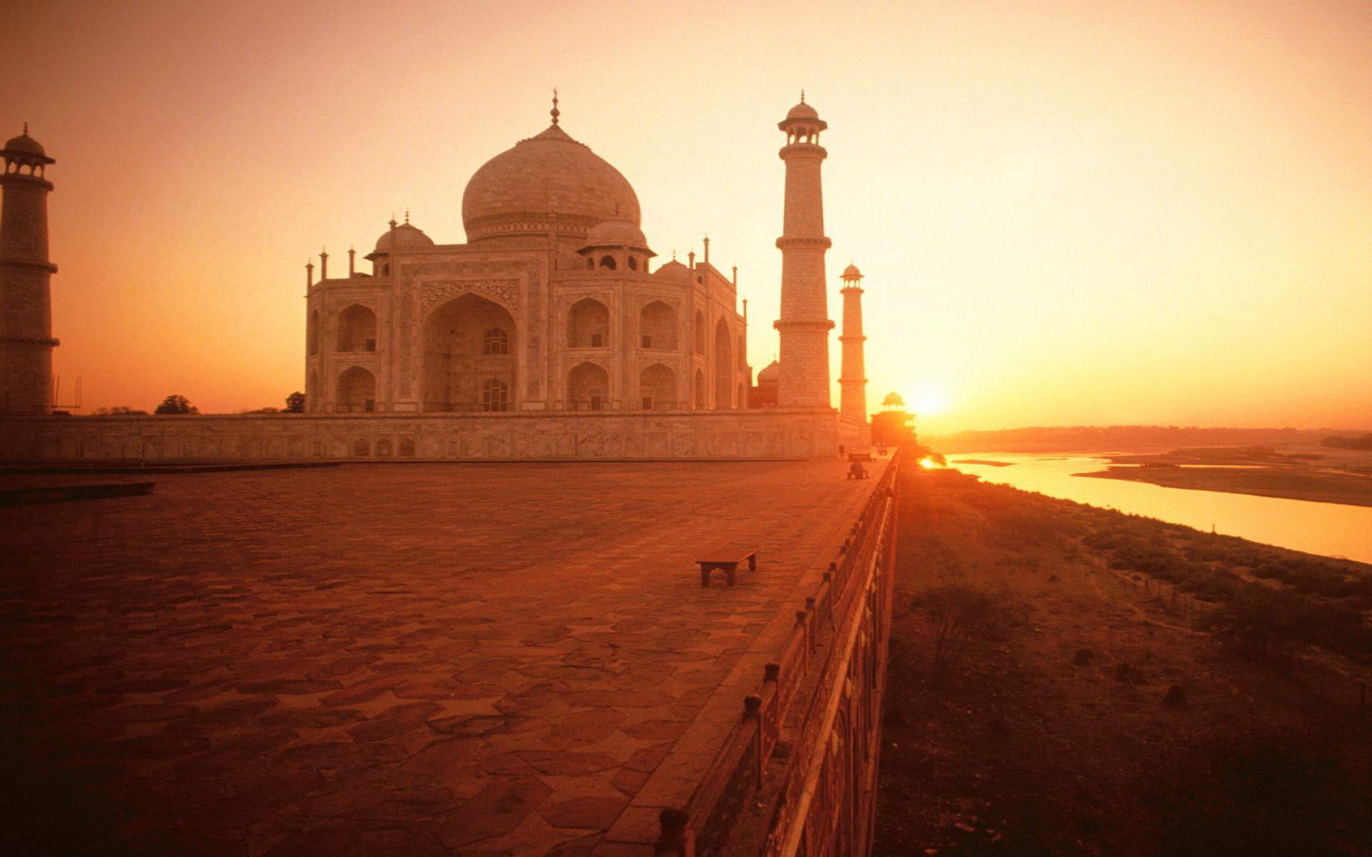 Man Made Taj Mahal 1920x1200