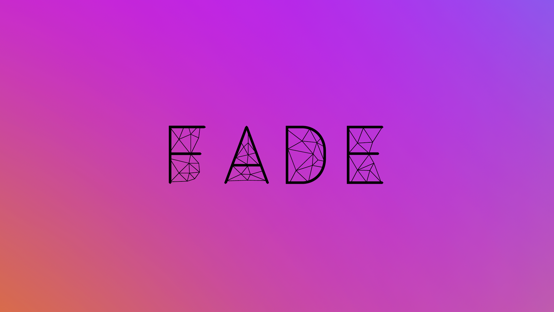 Simple Faded Colorful Text 1920x1080