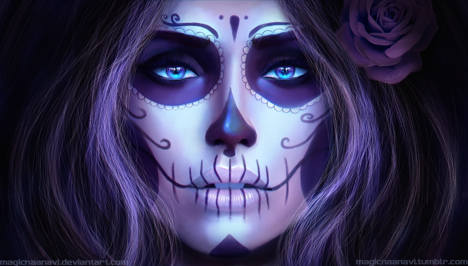Day Of The Dead Woman 1920x1090