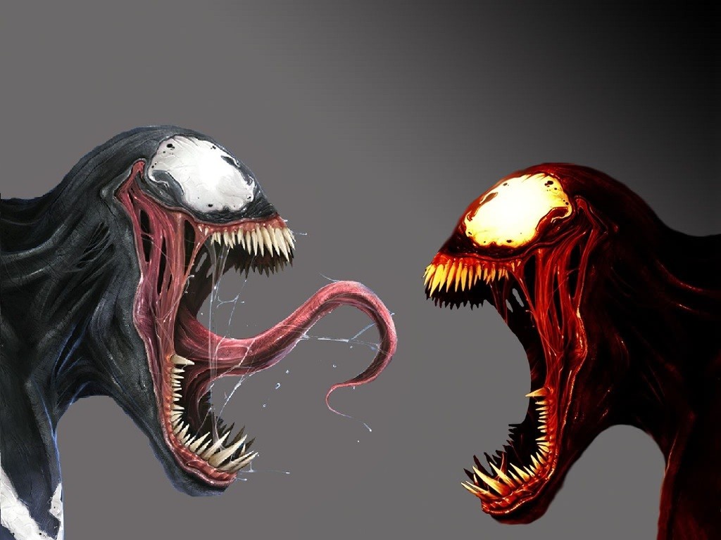 Spider Man Marvel Comics Venom Carnage 1024x768