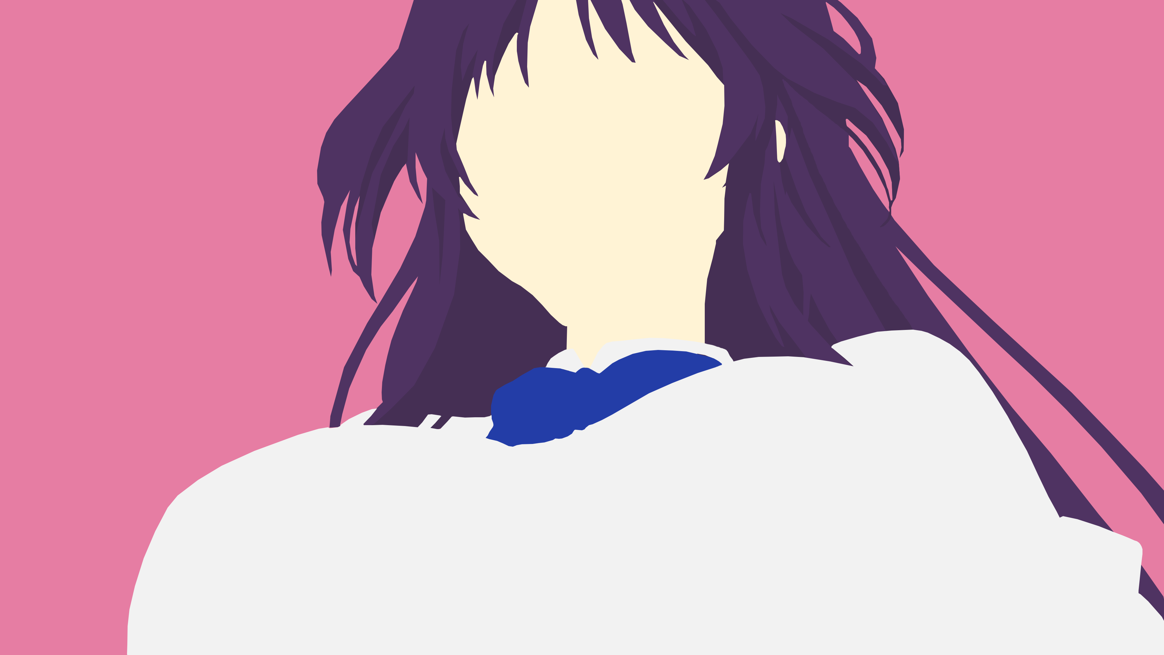 Kyou Goshouin And You Thought There Is Never A Girl Online Minimalist 3840x2160