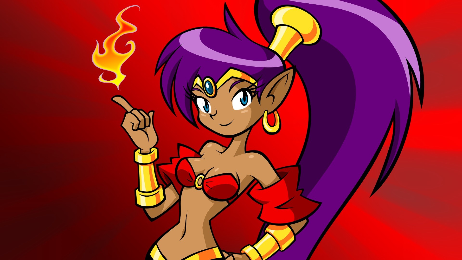 Shantae Riskys Revenge Genie Girl Shantae 1920x1080