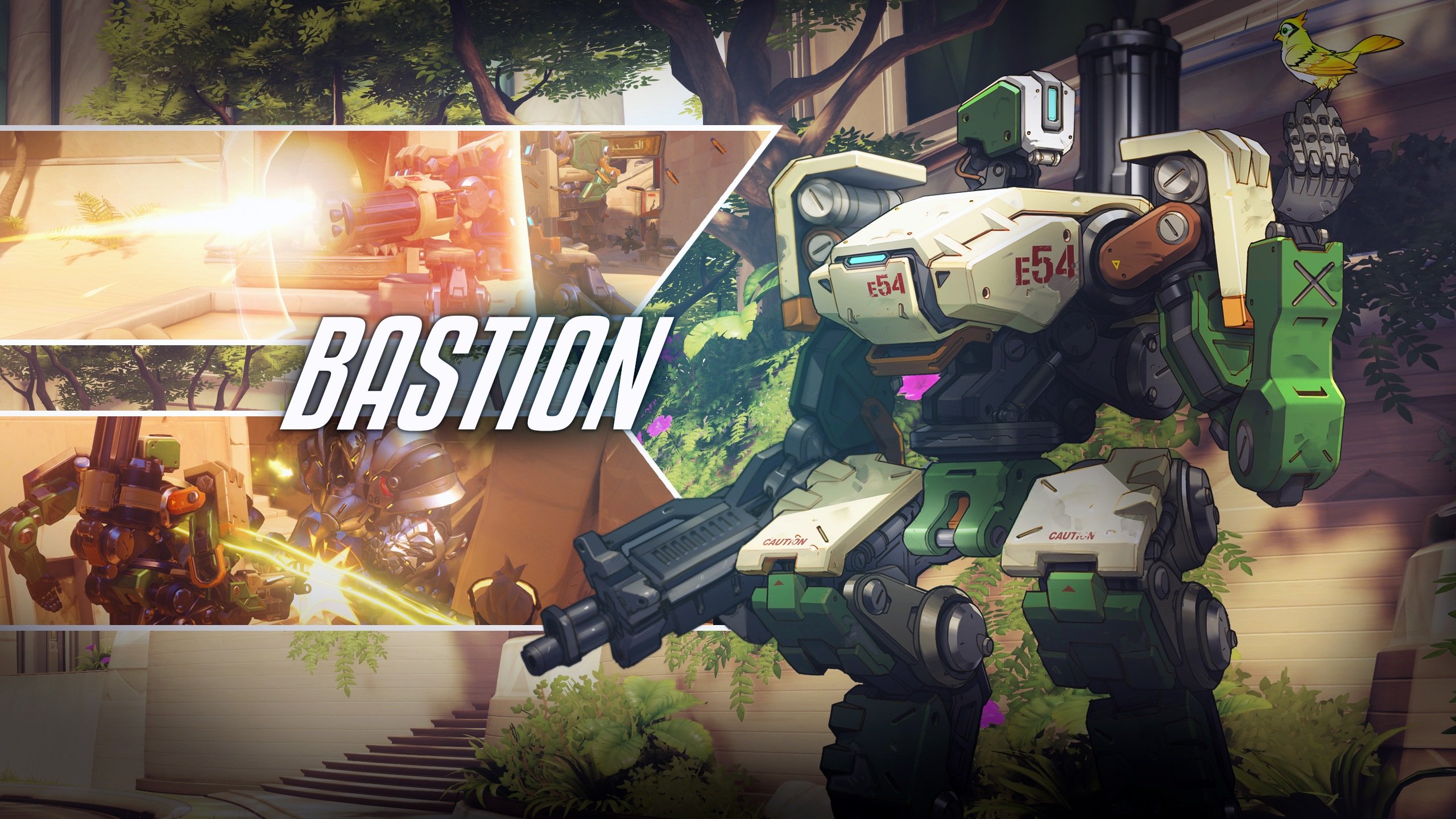 Bastion Overwatch Overwatch Anniversary Overwatch 2560x1440