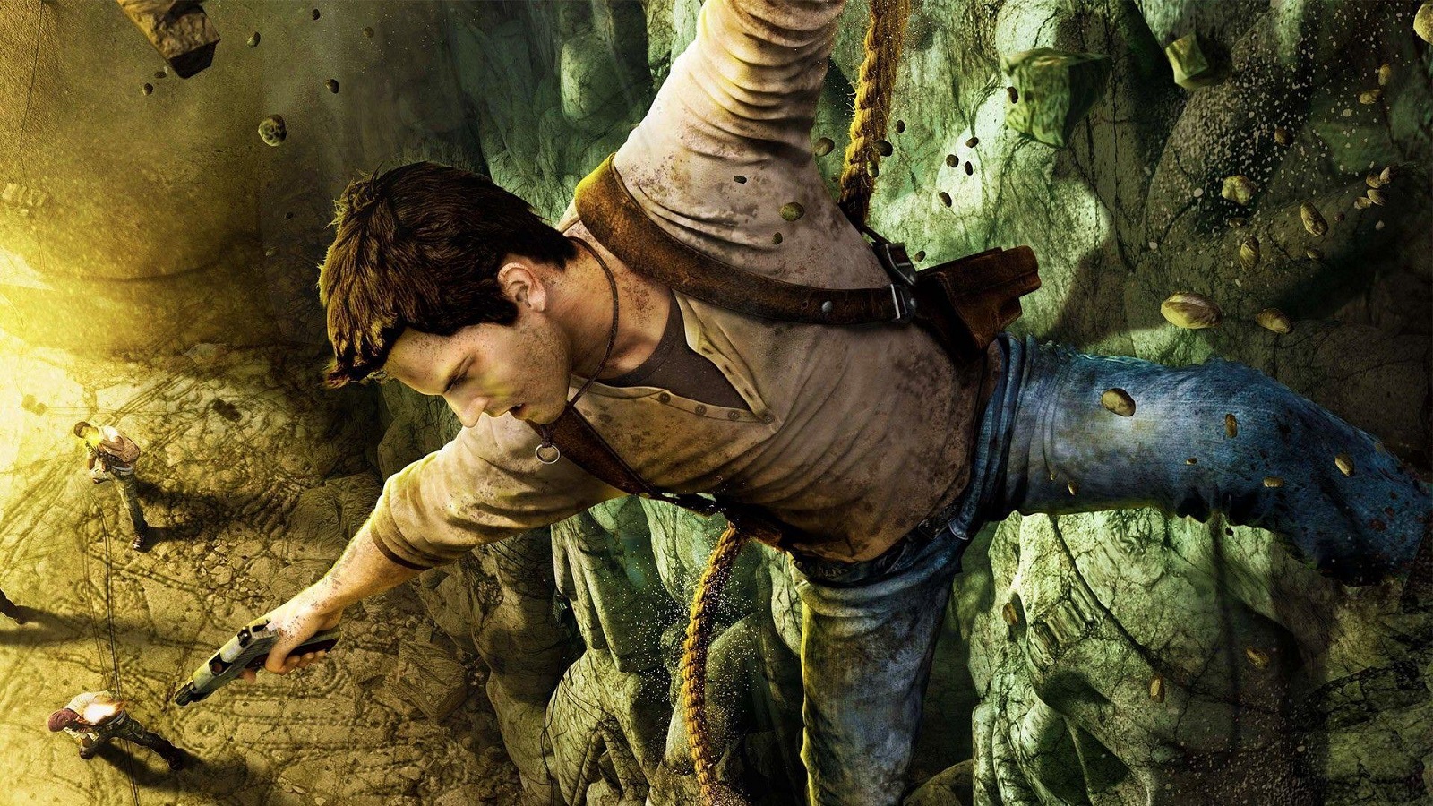 Uncharted Drakes Fortune Video Games Nathan Drake PlayStation 3 PlayStation PlayStation 4 Uncharted  1600x900