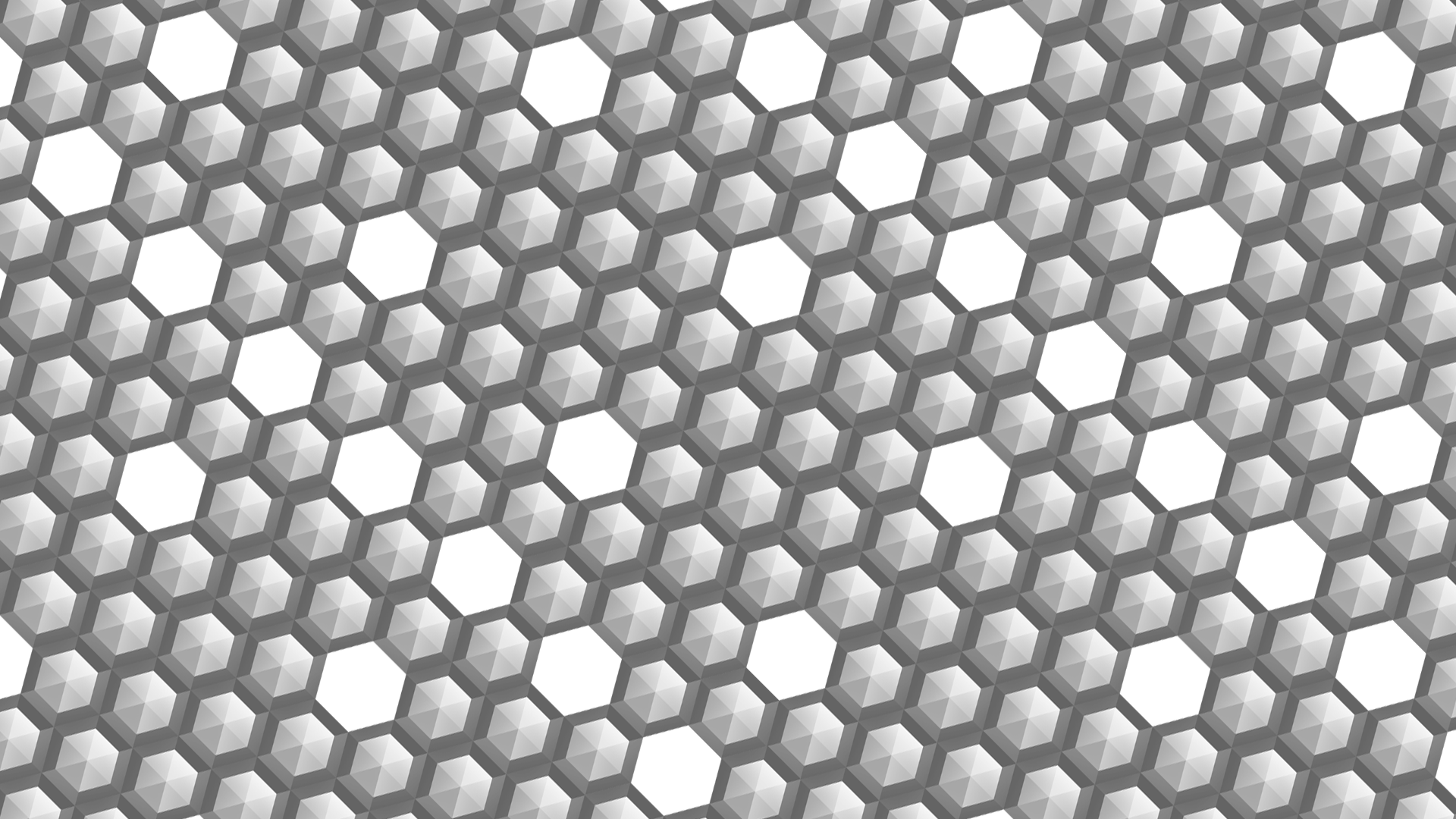 Hexagon Tile Cells Bright Simple Geometry 1920x1080