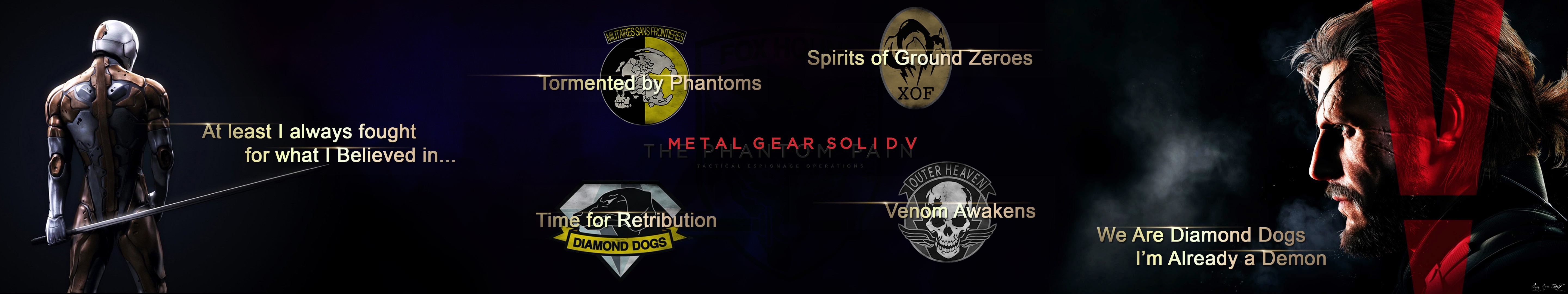 Metal Gear Solid V The Phantom Pain Metal Gear Solid V Ground Zeroes Metal Gear Solid Metal Gear 5760x1080