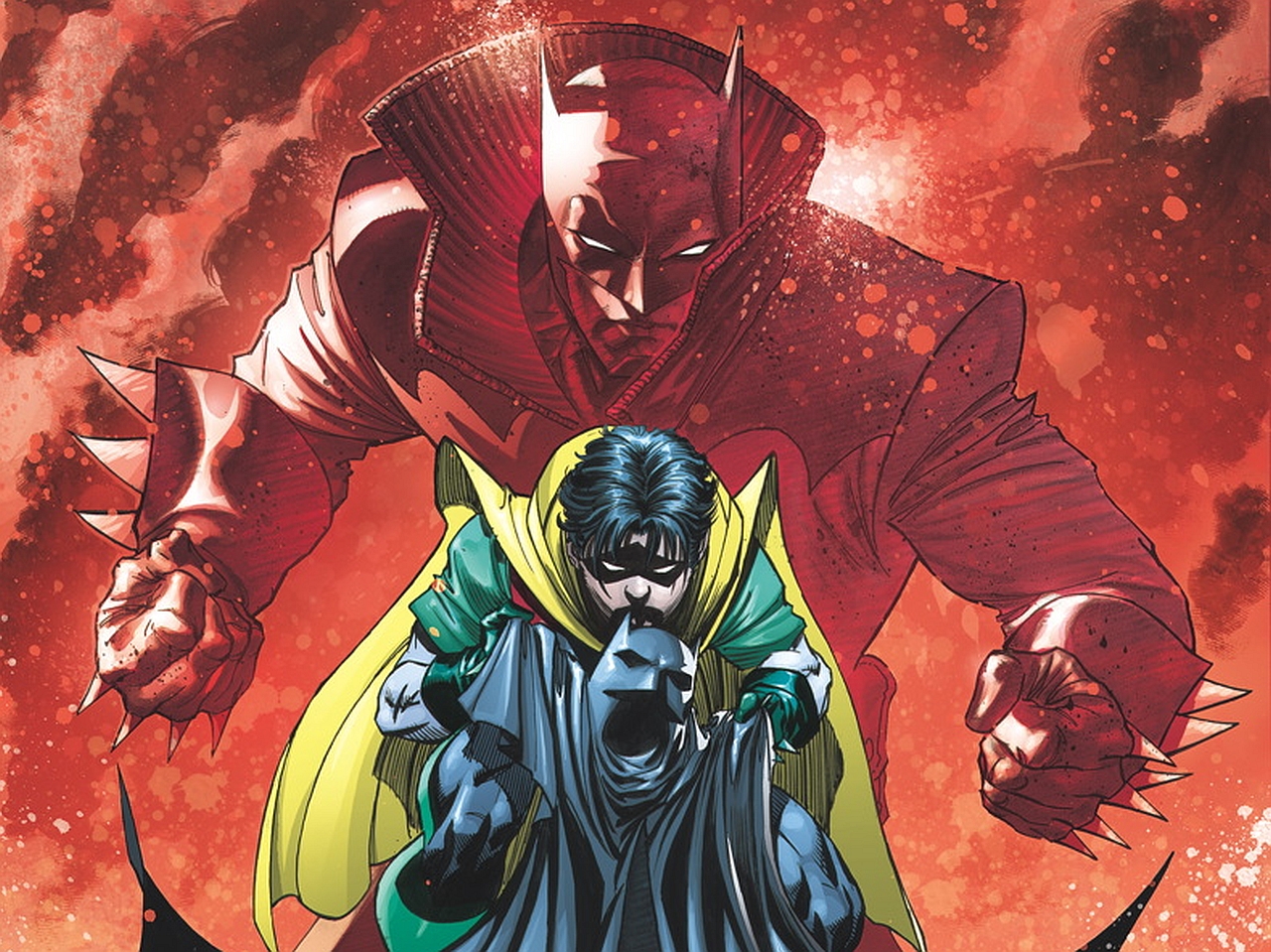 Batman Damian Wayne Robin DC Comics 1280x959