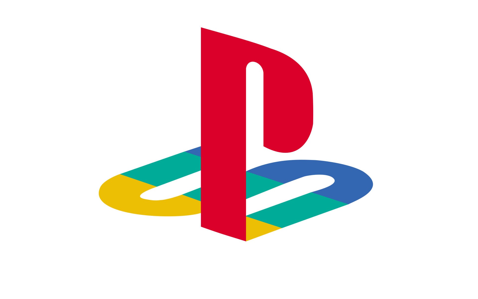 Logo PlayStation White 1920x1200