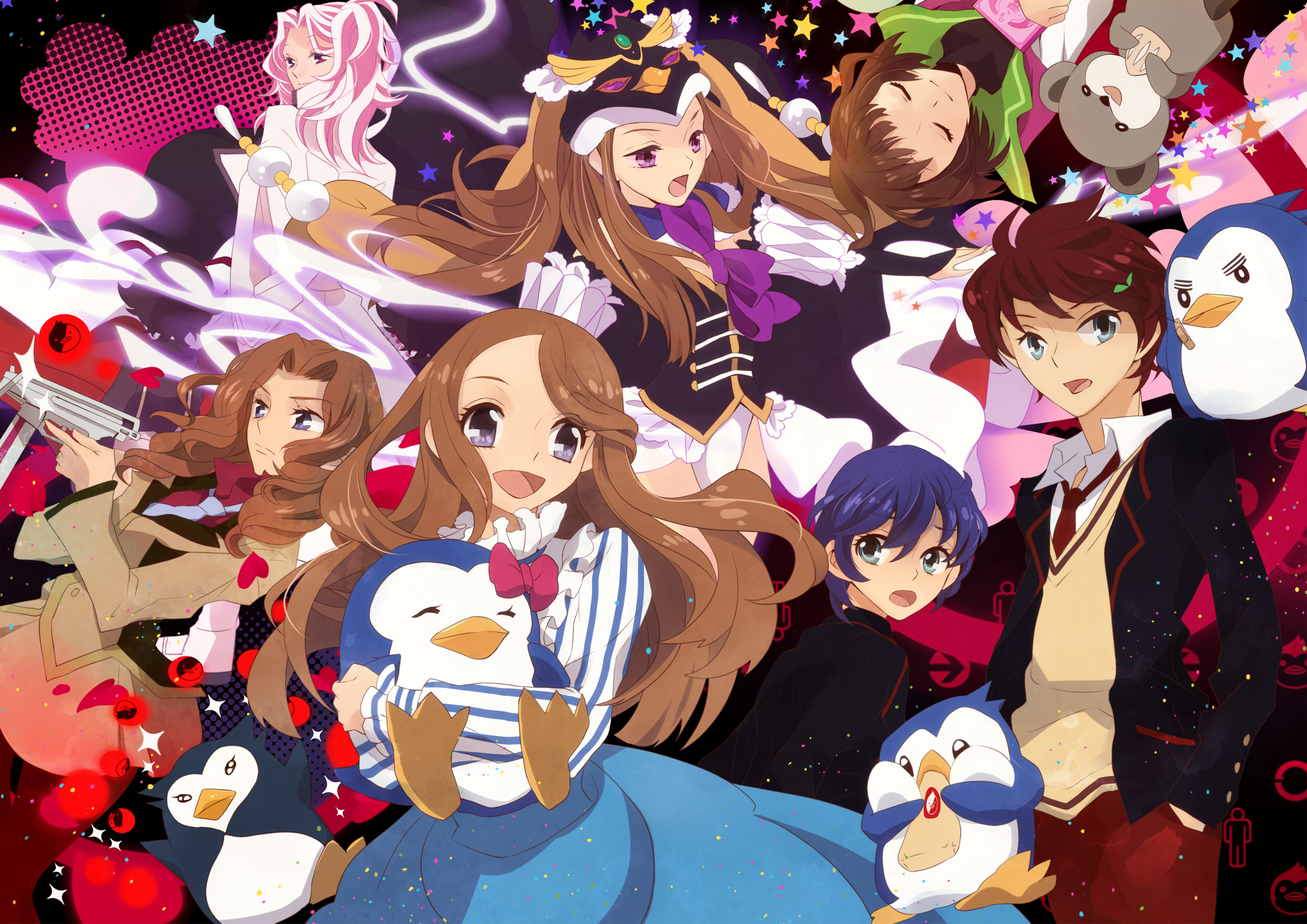 Anime Mawaru Penguindrum 2480x1753