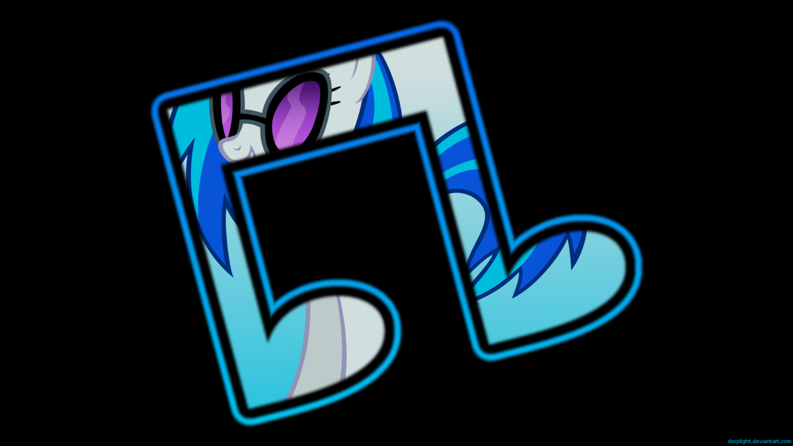 My Little Pony DJ Pon 3 Vector Vinyl Scratch 1600x900