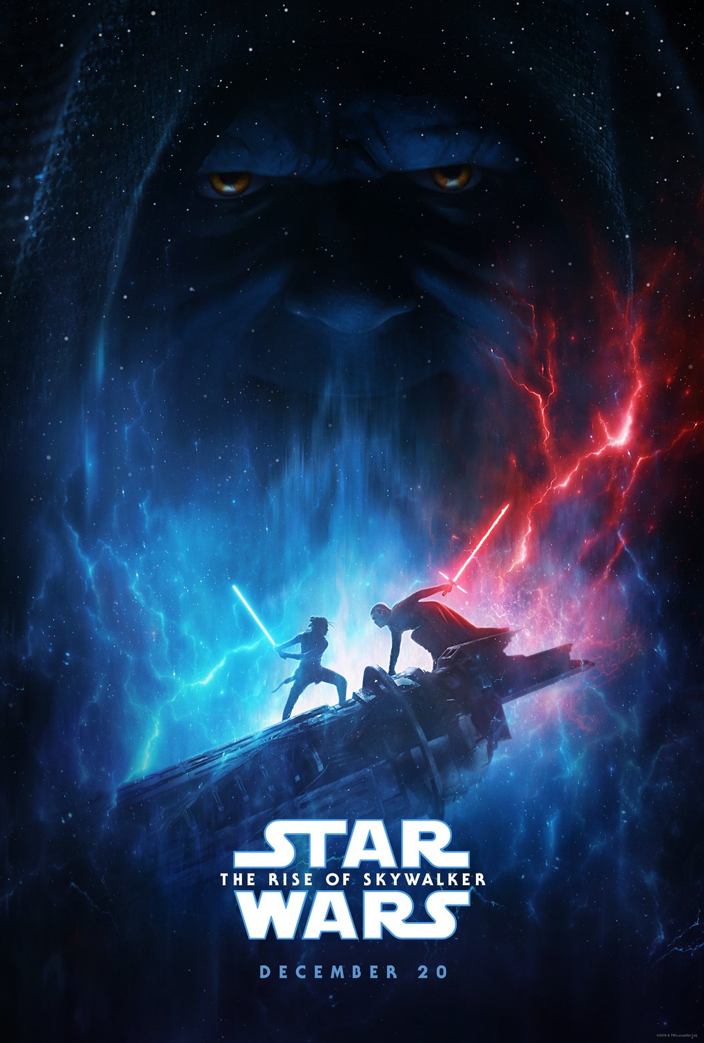 Movie Poster Star Wars 2019 Year Movies Emperor Palpatine Star Wars Episode IX The Rise Of Skywalker 1013x1500