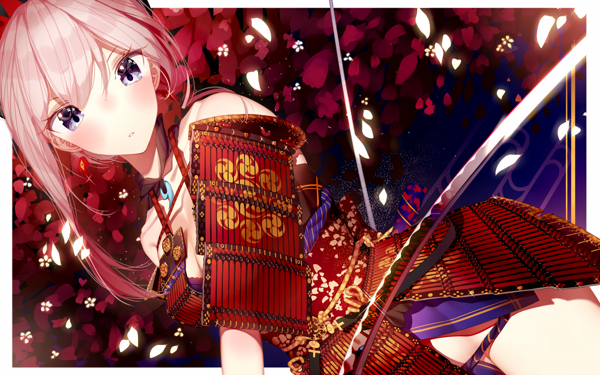 Miyamoto Musashi Fate Grand Order Fate Grand Order Anime Girls Fantasy Girl Artwork Digital Art Illu 1920x1200