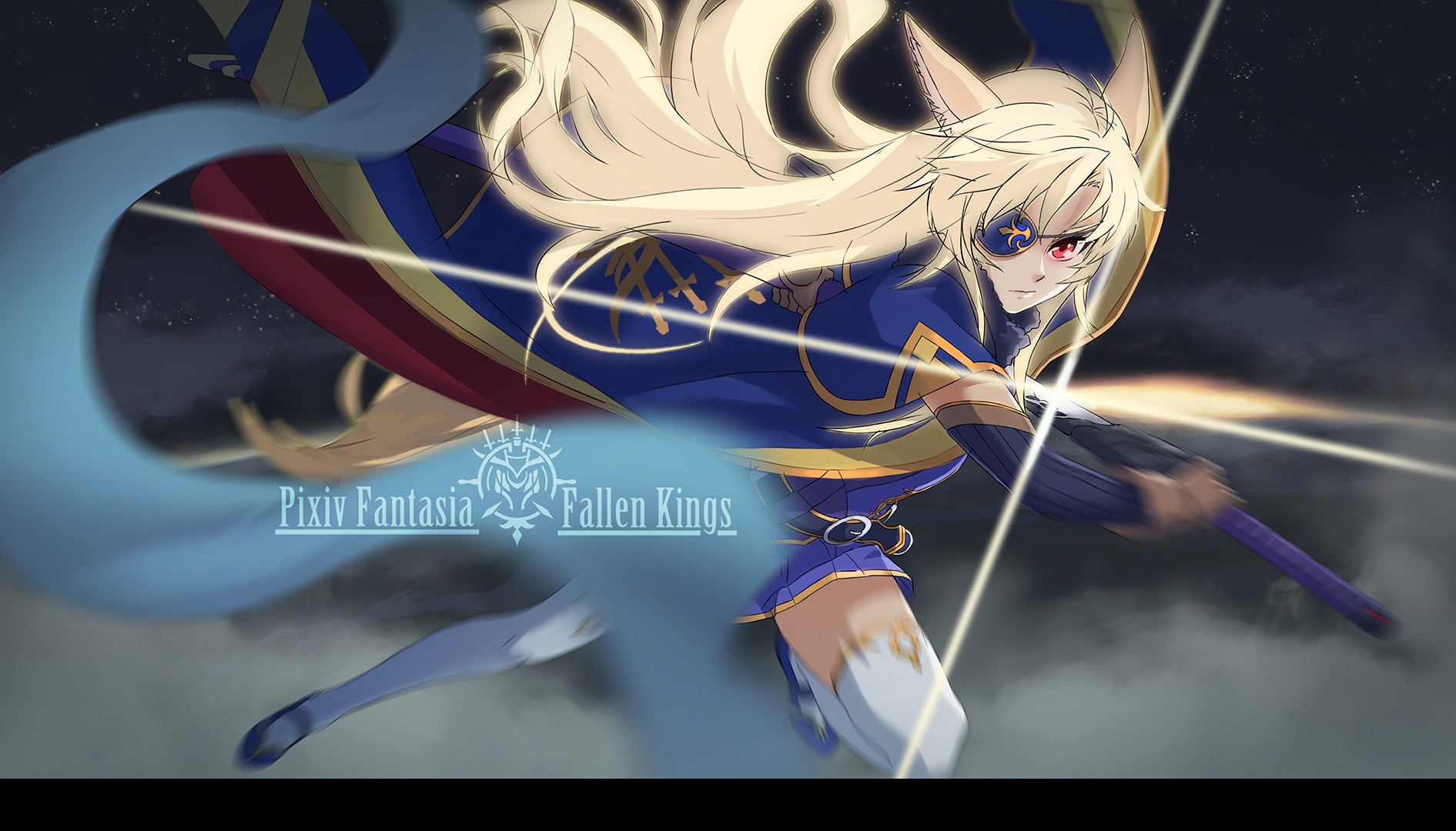 Pixiv Fantasia Fallen Kings Kitsunemimi 1891x1080
